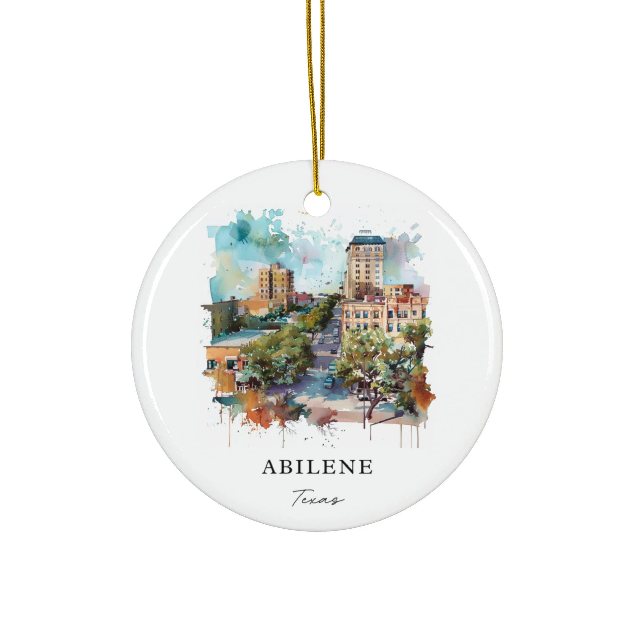 Abilene Texas Ornament