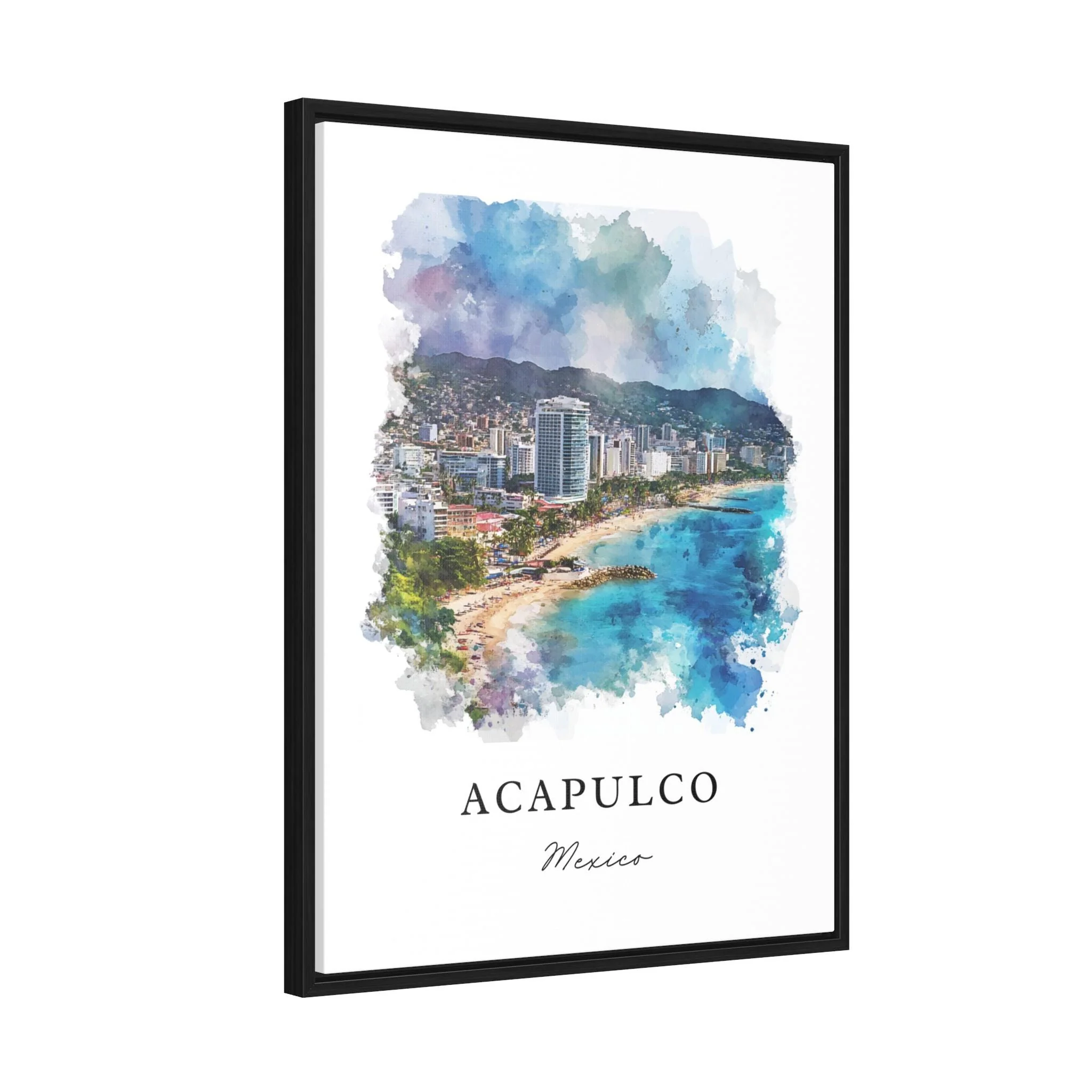 Acapulco, Mexico – Watercolor Art Print - Image 6