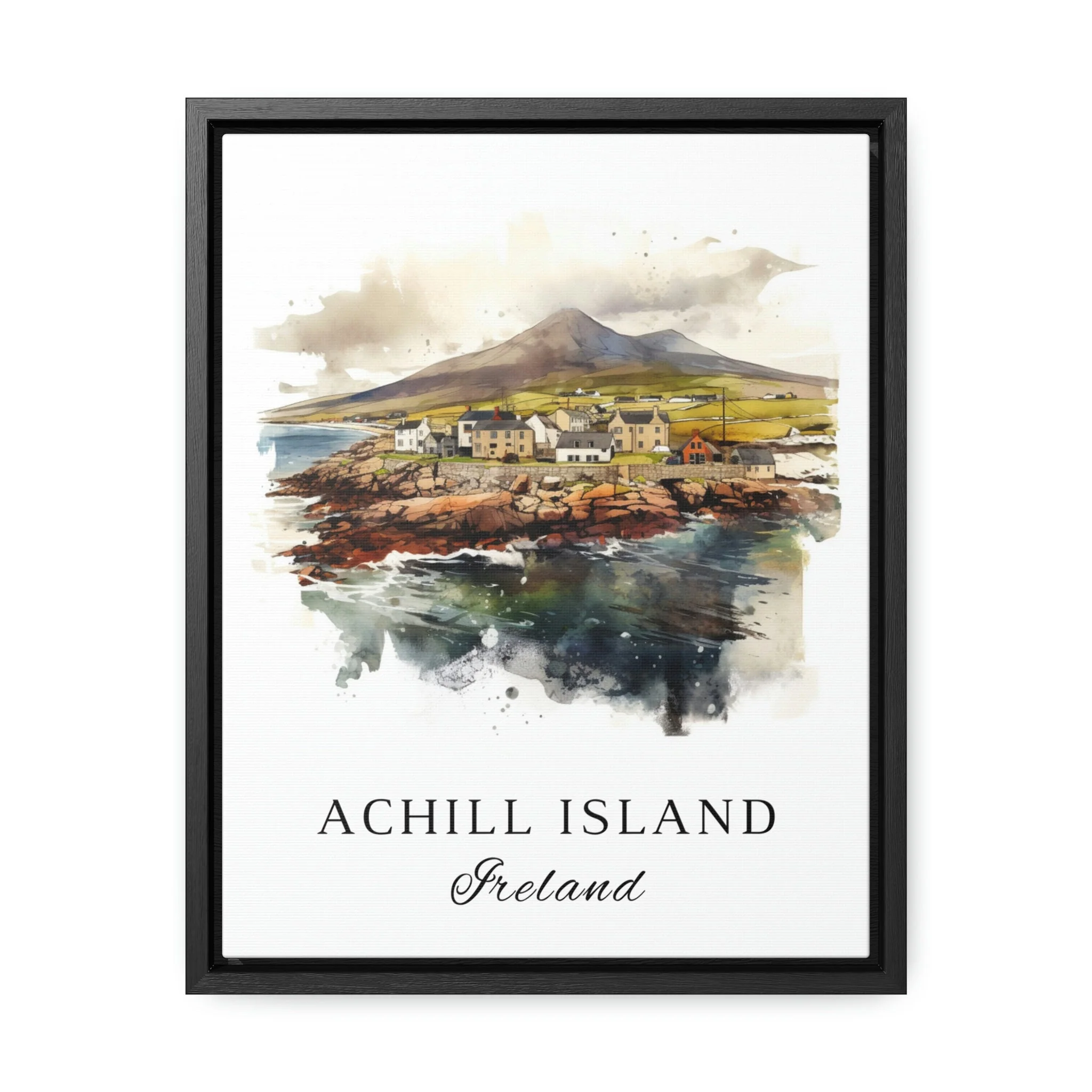 Achill Island, Ireland – Watercolor Art Print - Image 6