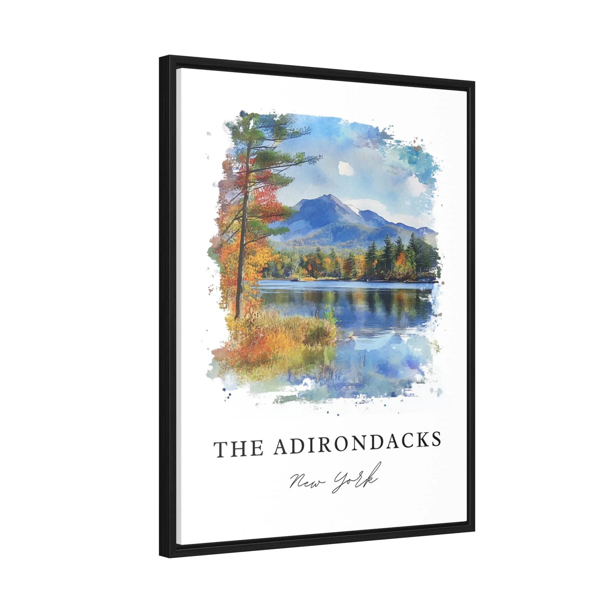 Adirondacks, New York – Watercolor Art Print - Image 6