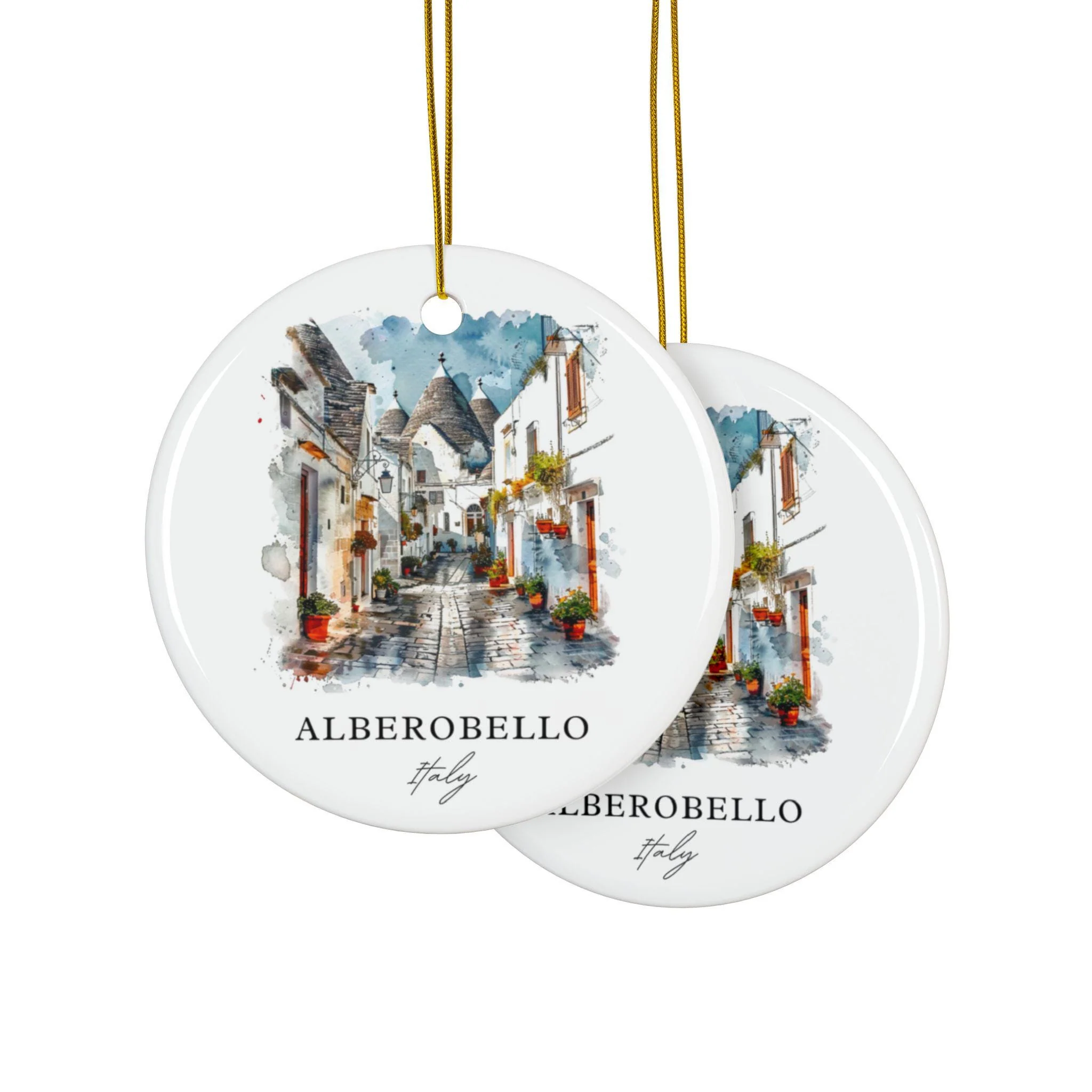 Alberobello Ornament: Unique Alberobello Italy Souvenir, Italy Xmas Decor, and Authentic Italy Gift - Image 2