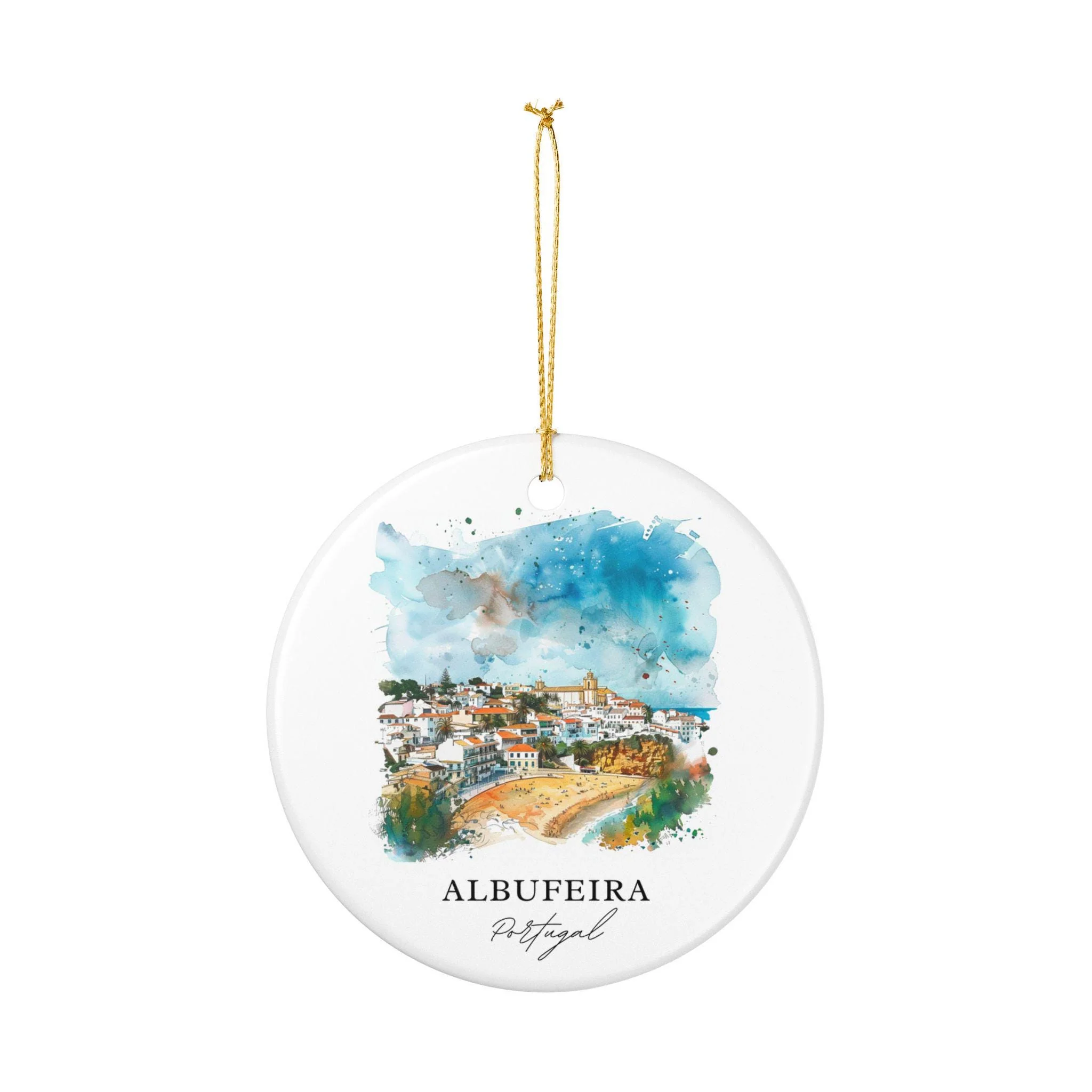 Albufeira Ornament: Unique Albufeira Souvenir, Albufeira Xmas Decor, and Authentic Albufeira Portugal Gift - Image 2