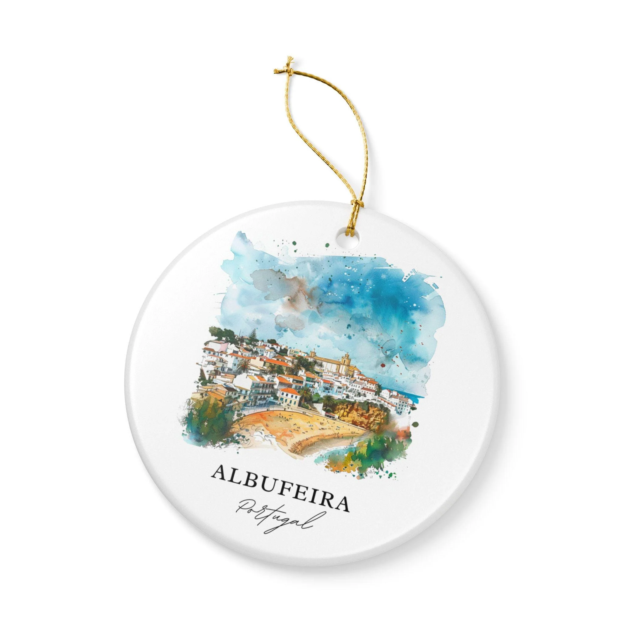 Albufeira Ornament: Unique Albufeira Souvenir, Albufeira Xmas Decor, and Authentic Albufeira Portugal Gift - Image 3