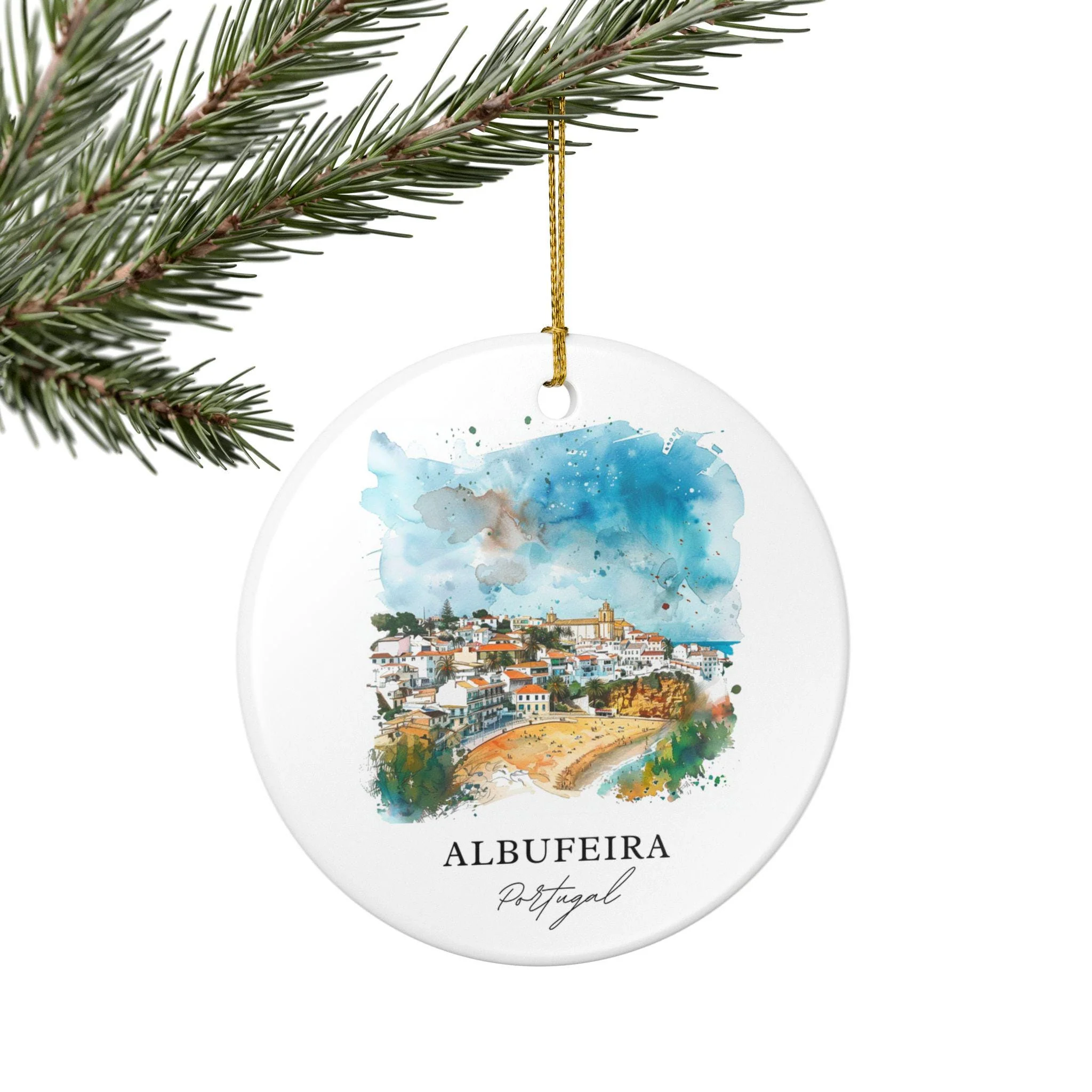 Albufeira Ornament: Unique Albufeira Souvenir, Albufeira Xmas Decor, and Authentic Albufeira Portugal Gift - Image 5