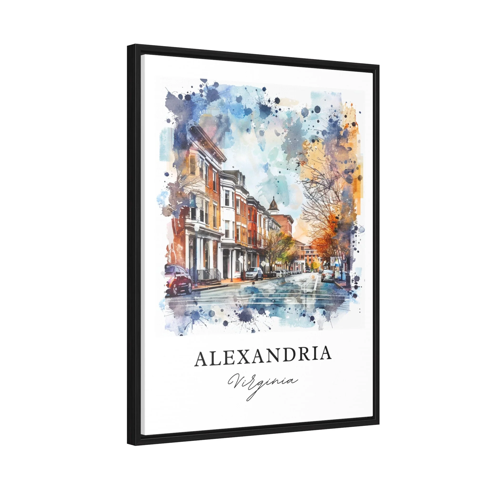 Alexandria, Virginia – Watercolor Art Print - Image 6
