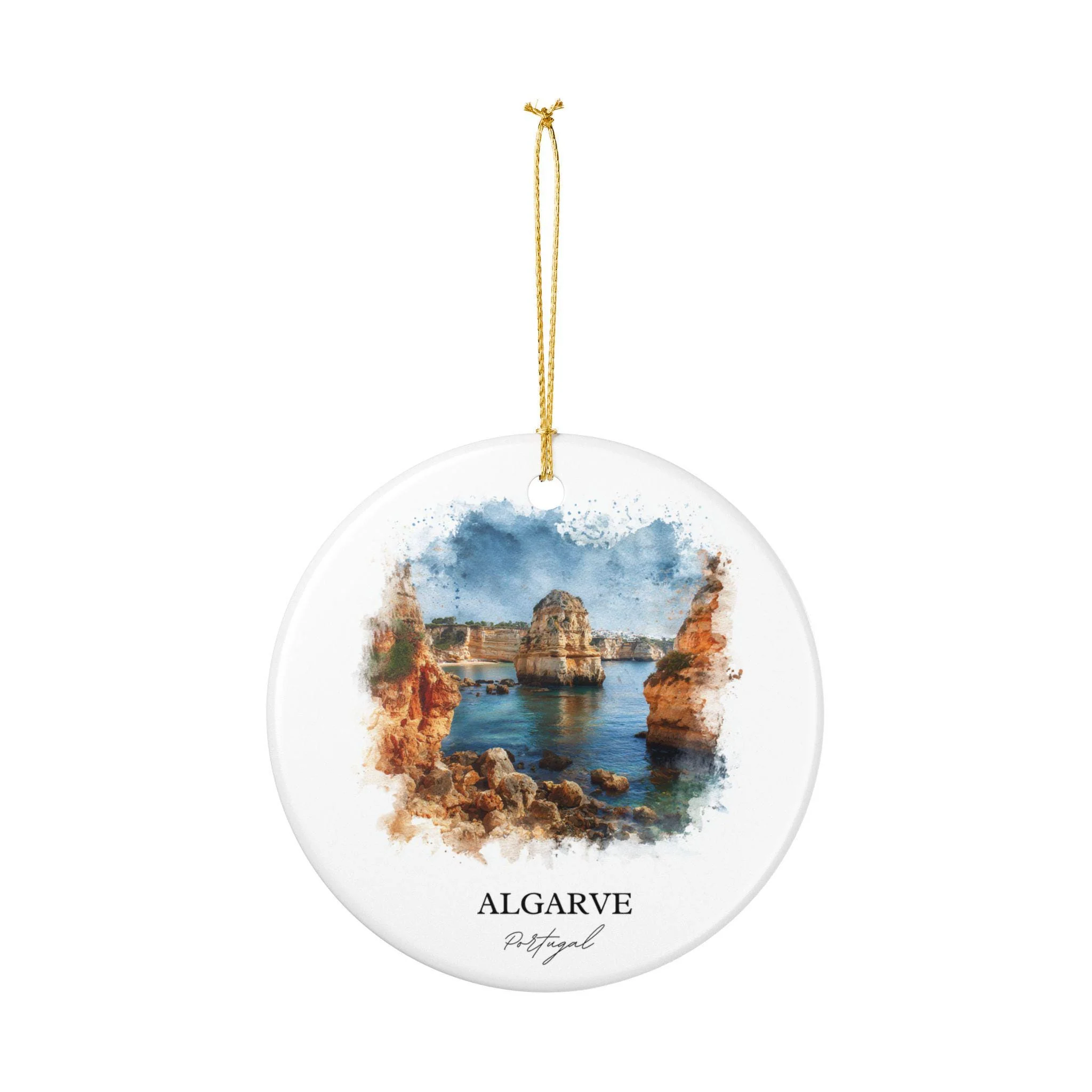 Algarve Ornament: Unique Algarve Portugal Souvenir, The Algarve Xmas Decor, and Authentic Algarve Portugal Gift - Image 2