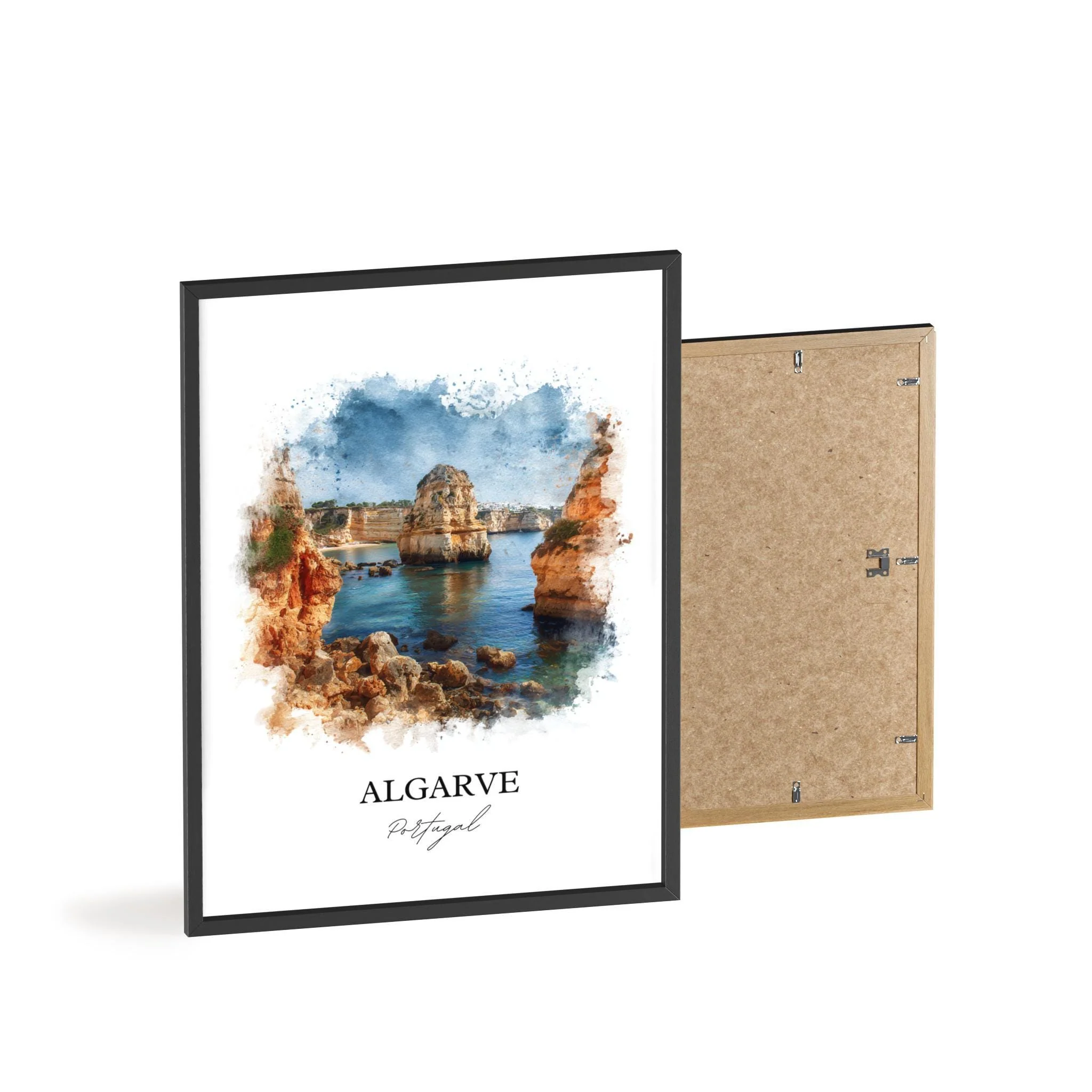 Algarve, Portugal – Watercolor Art Print - Image 8
