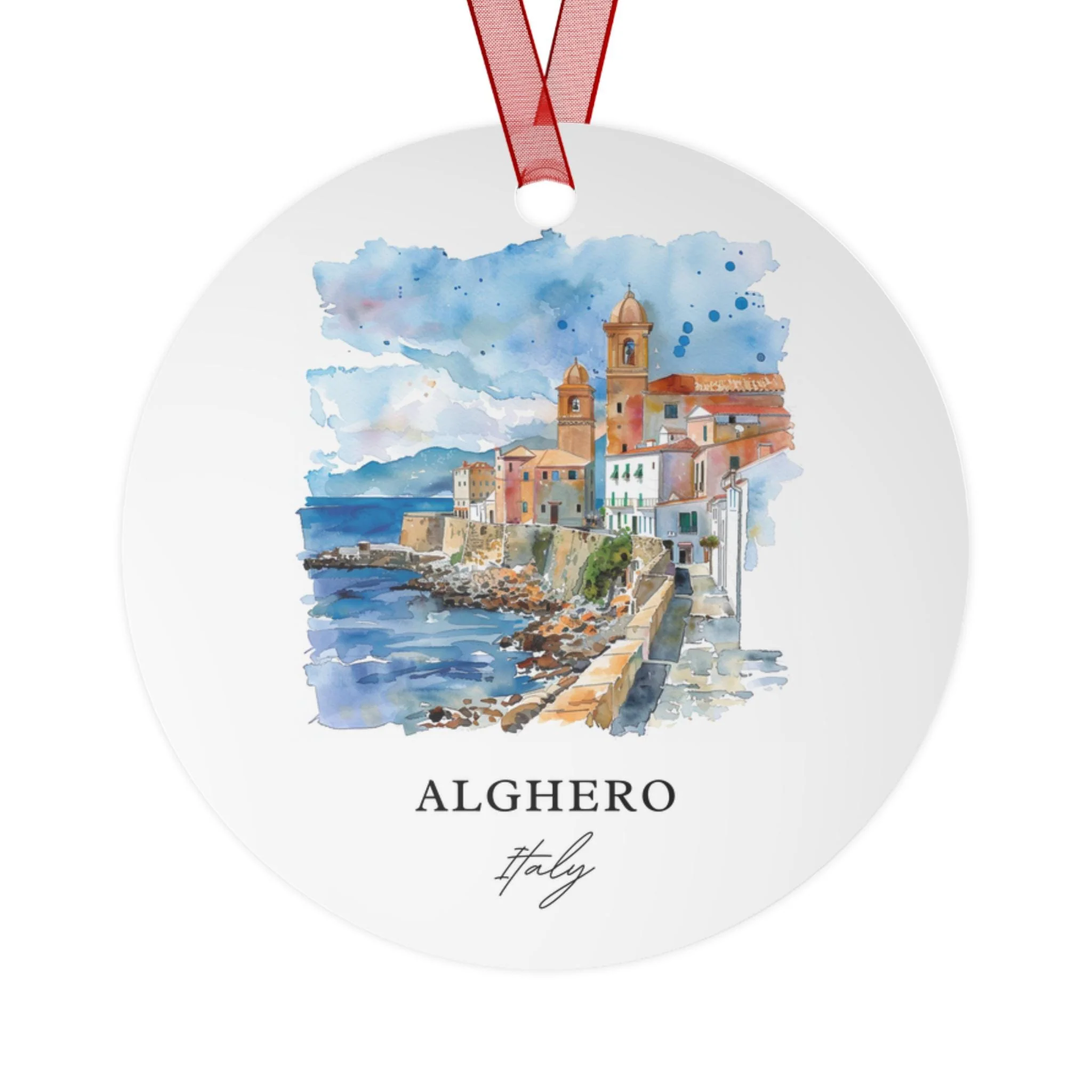 Alghero, Italy Christmas Ornament