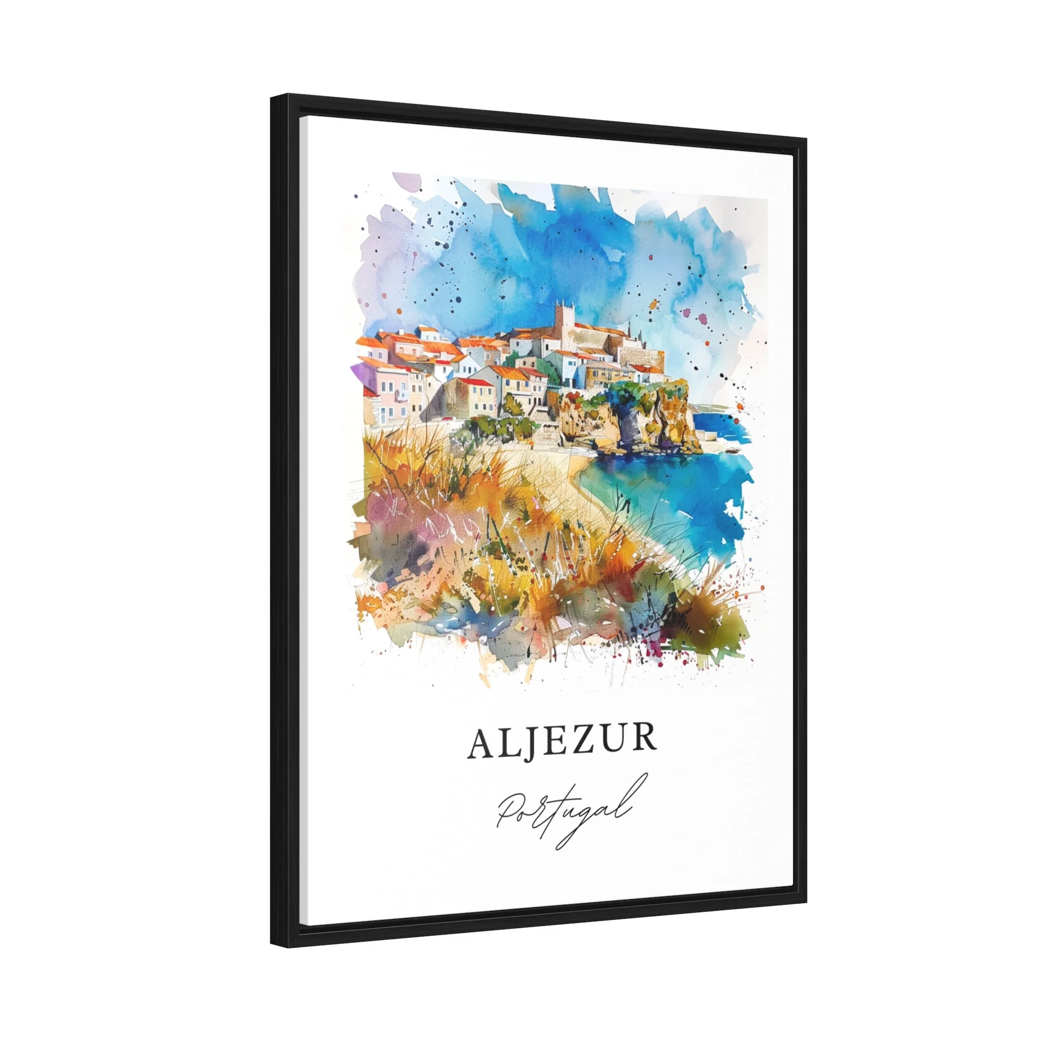 Aljezur, Portugal – Watercolor Art Print - Image 6