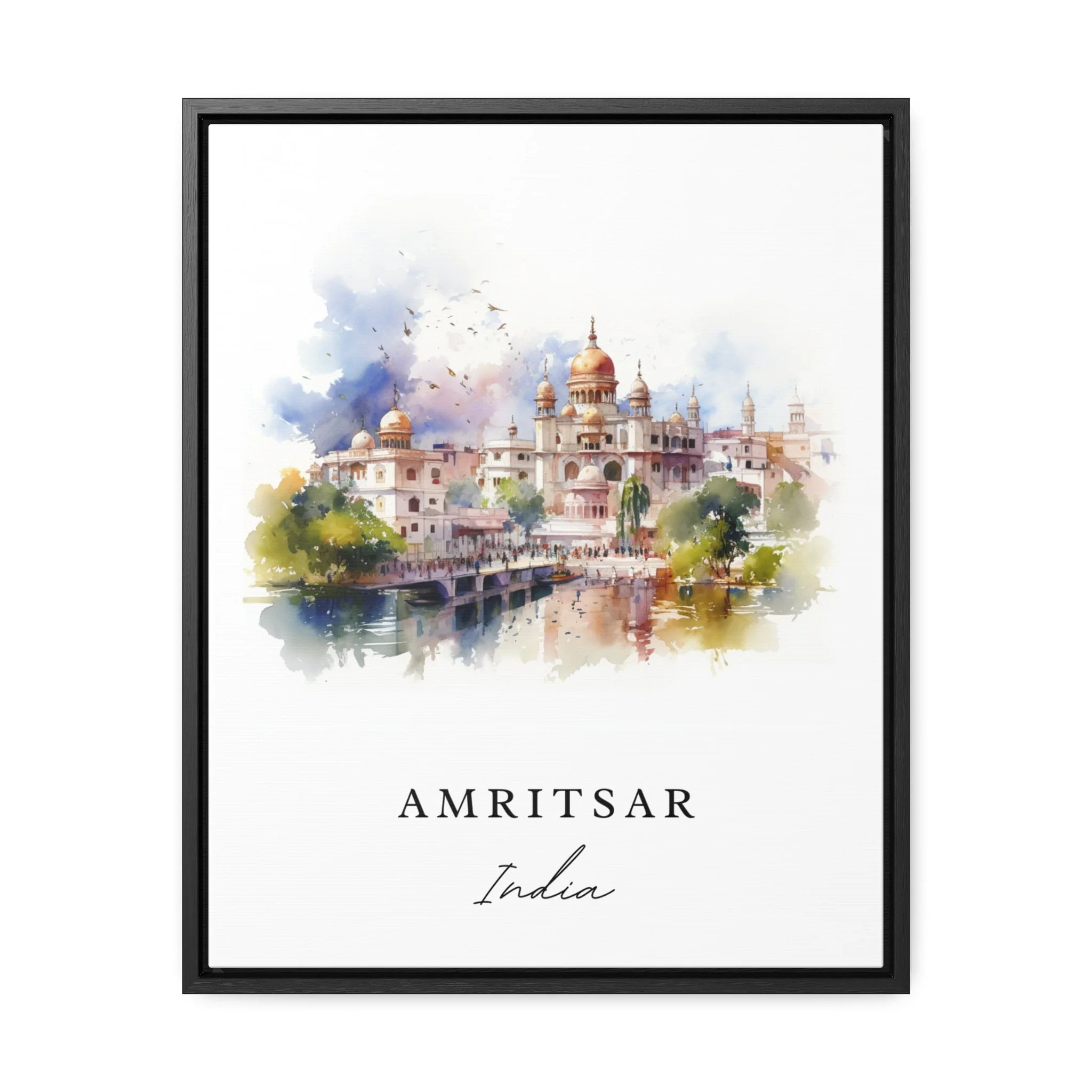 Amritsar, India – Watercolor Art Print