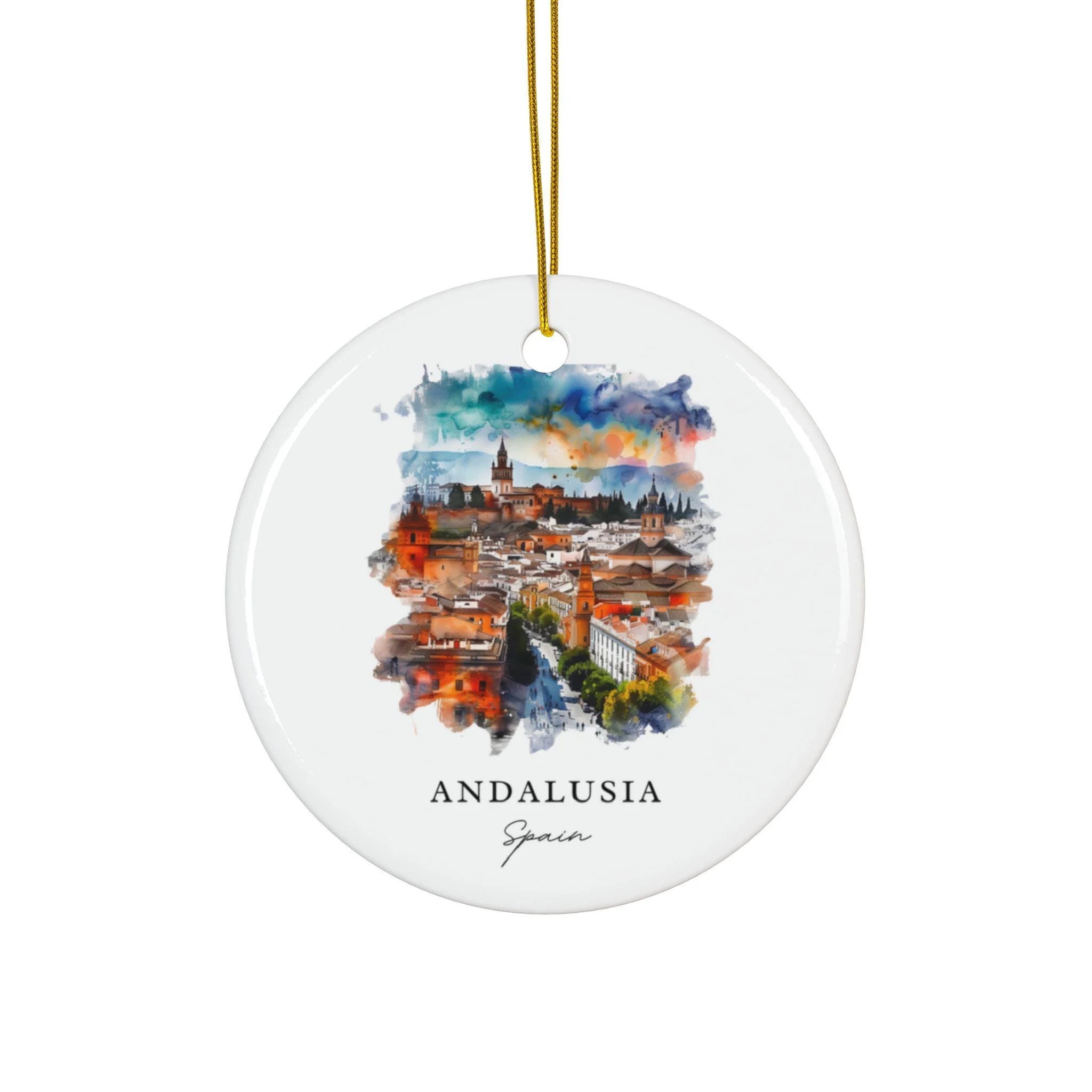 Andalusia, Spain Christmas Ornament