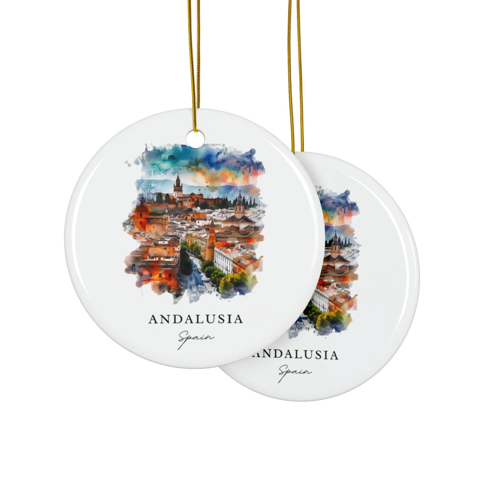 Andalusia, Spain Christmas Ornament - Image 2