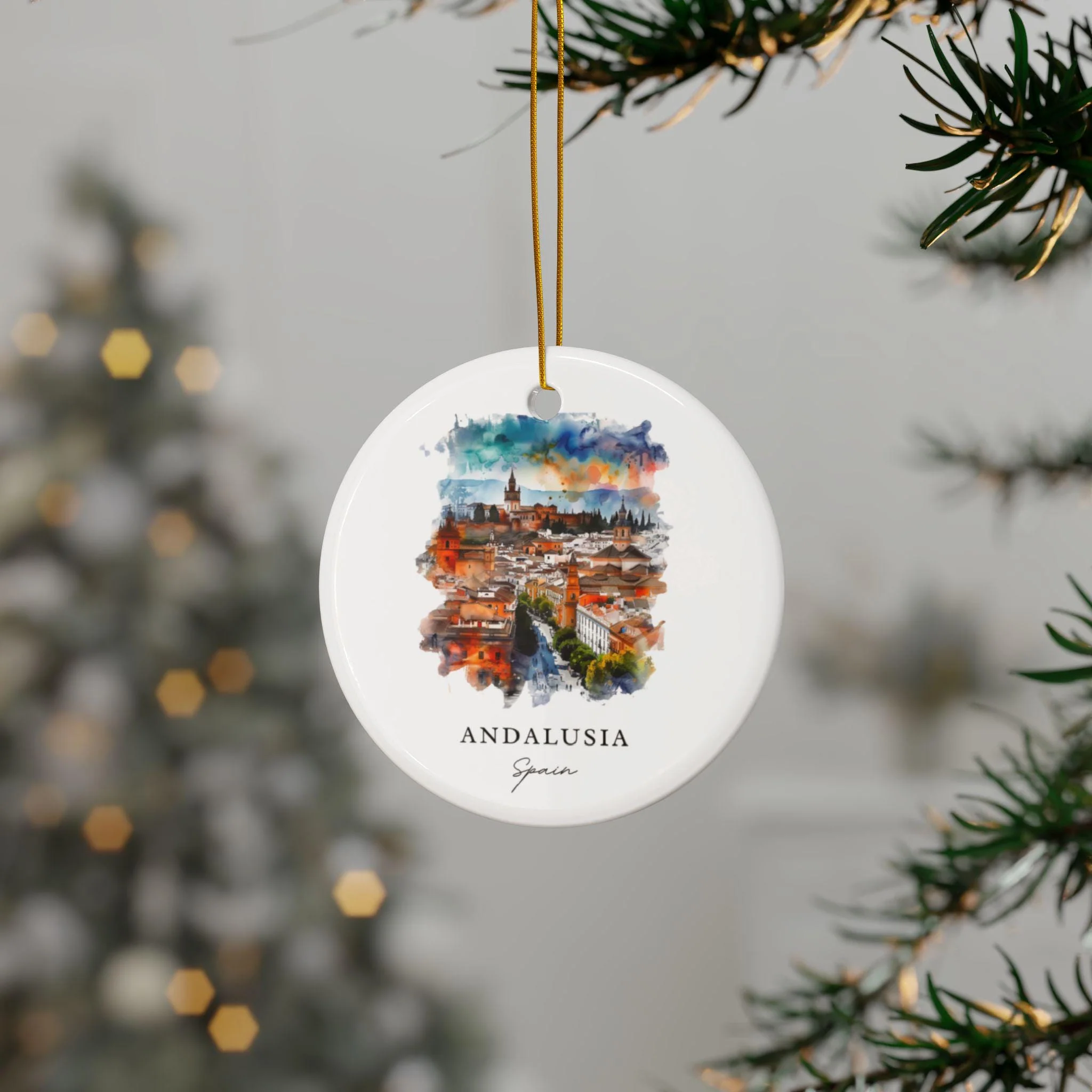 Andalusia, Spain Christmas Ornament - Image 3