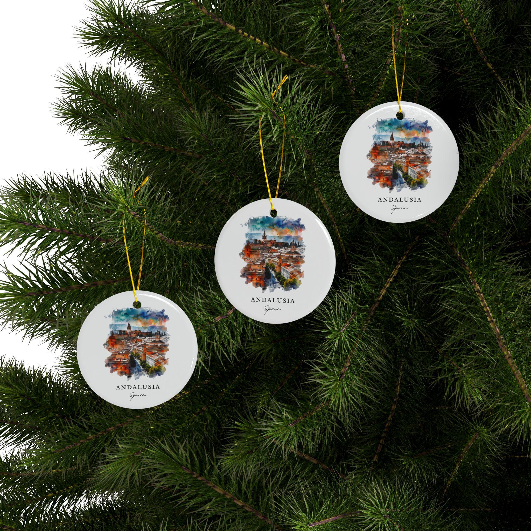 Andalusia, Spain Christmas Ornament - Image 4