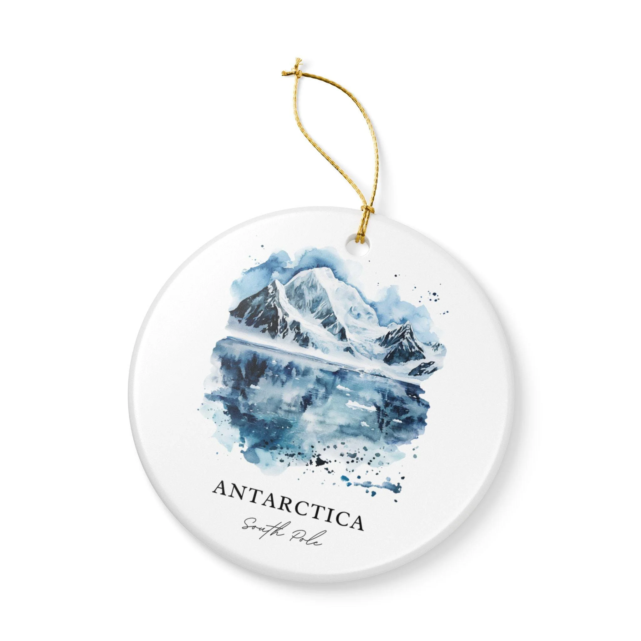 Antarctica Ornament: Unique Antarctica Souvenir, Antarctica Xmas Decor, and Authentic Antarctica Gift - Image 2