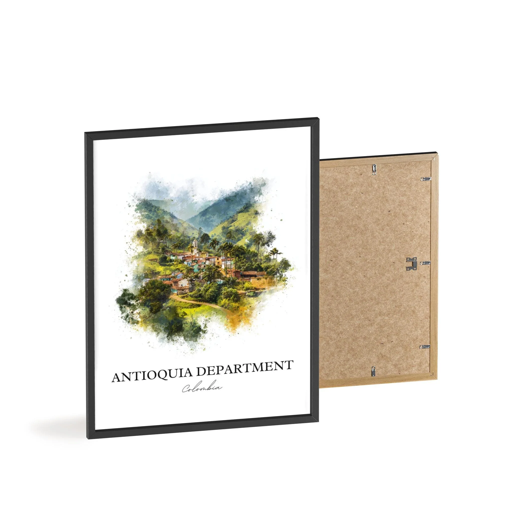 Antioquia, Colombia – Watercolor Art Print - Image 8