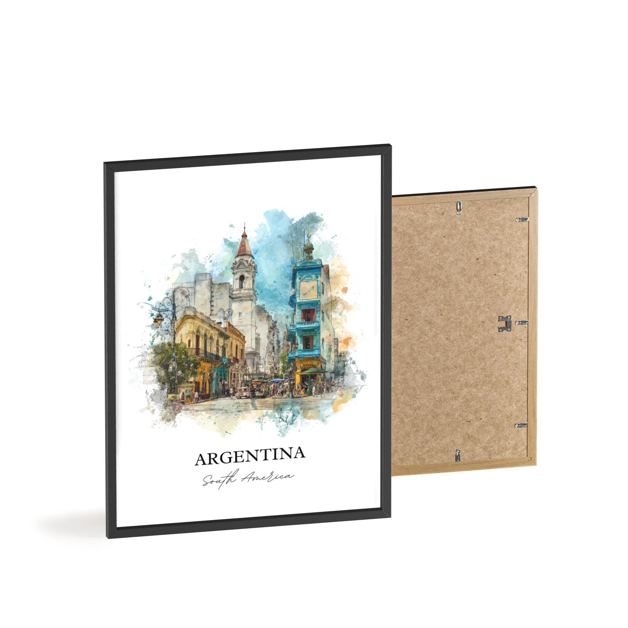 Argentina, Argentina – Watercolor Art Print - Image 8