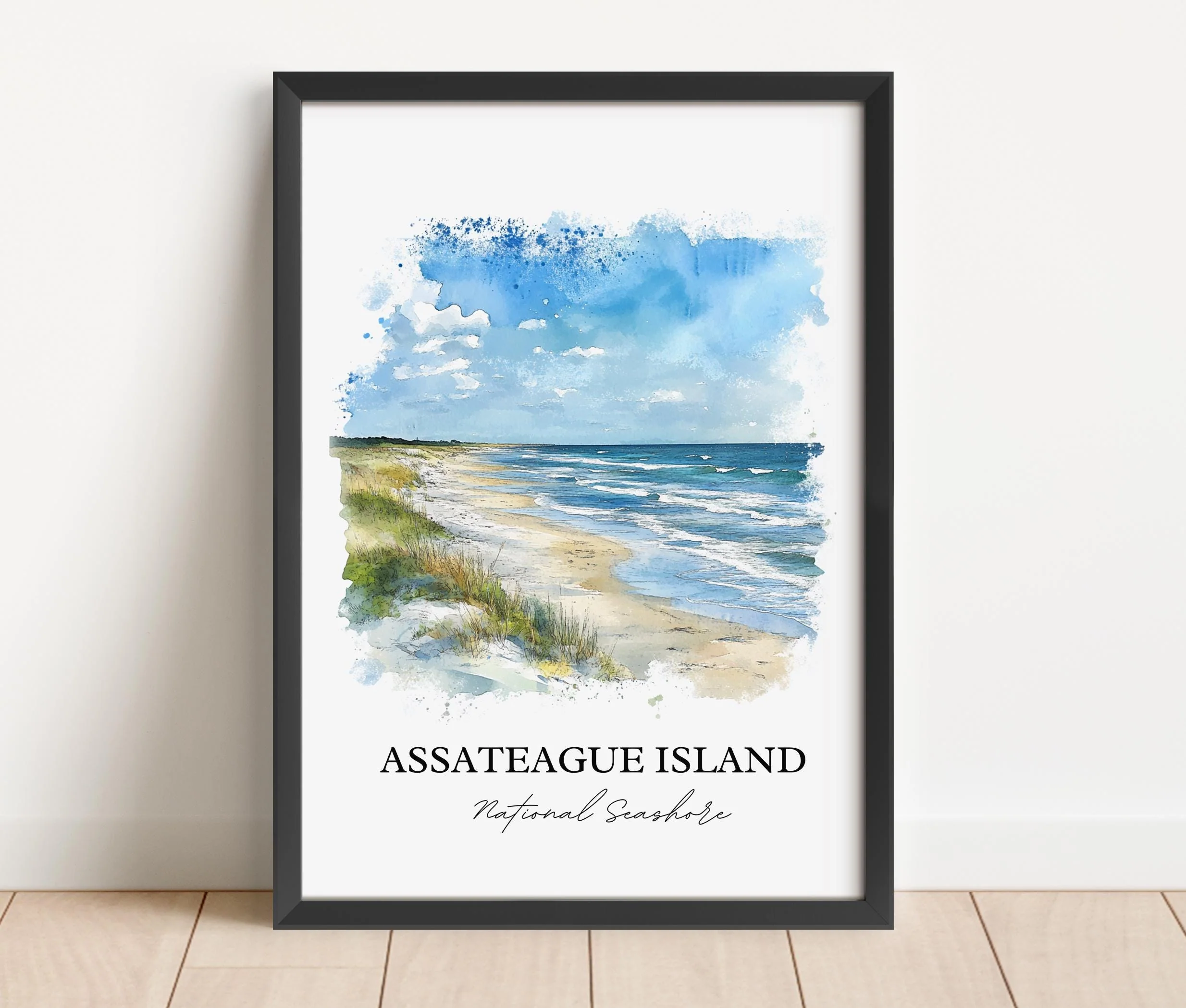 Assateague Island, USA – Watercolor Art Print - Image 5