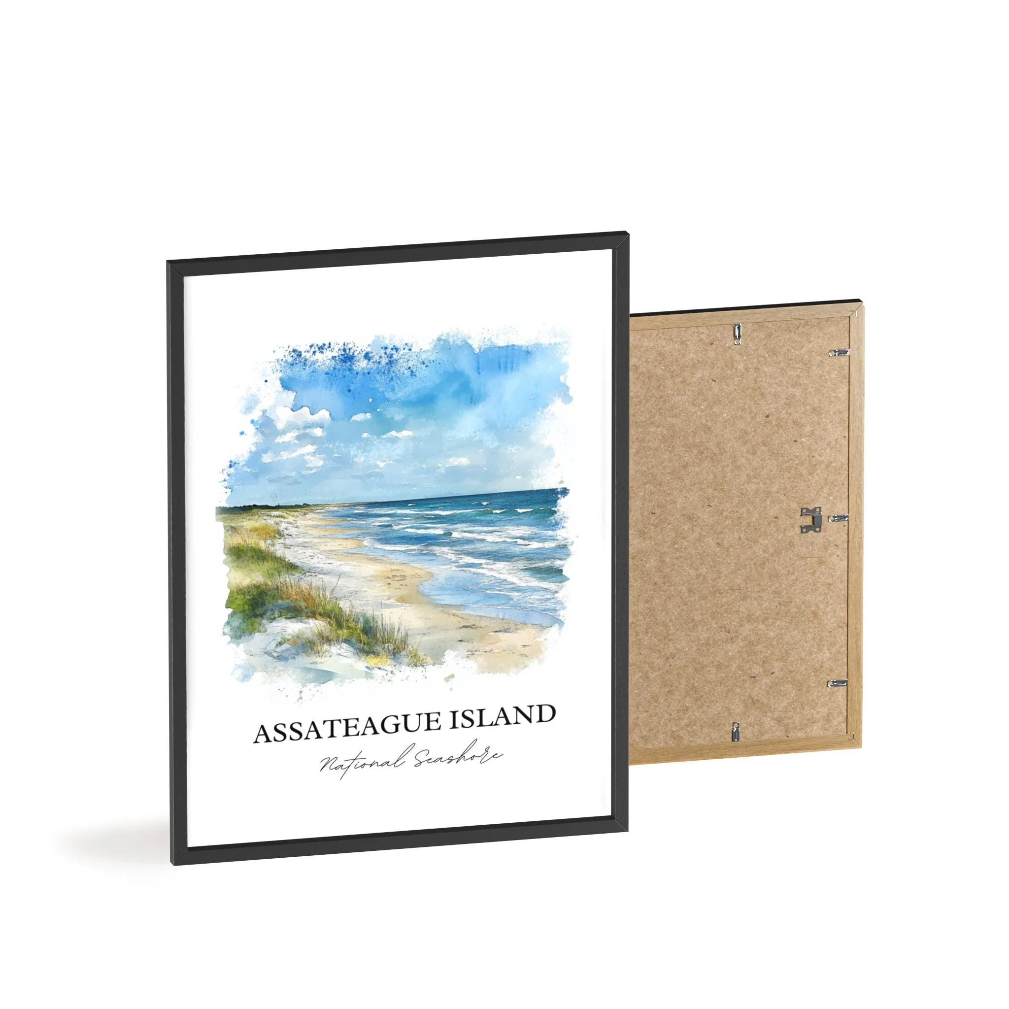 Assateague Island, USA – Watercolor Art Print - Image 8