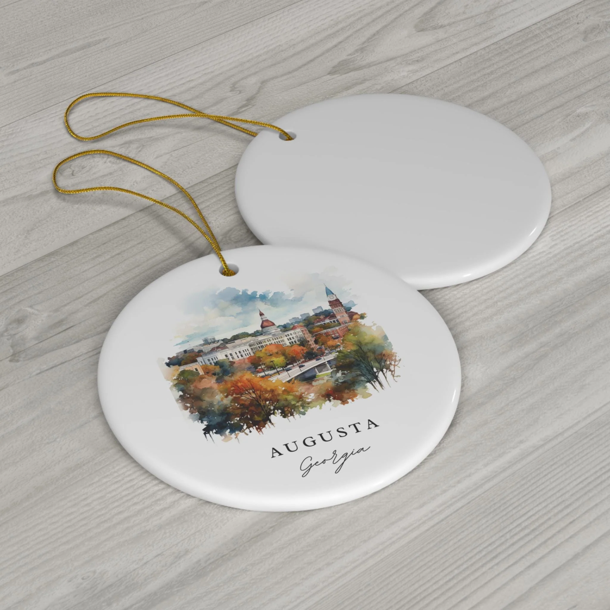 Augusta, Georgia Christmas Ornament - Image 2