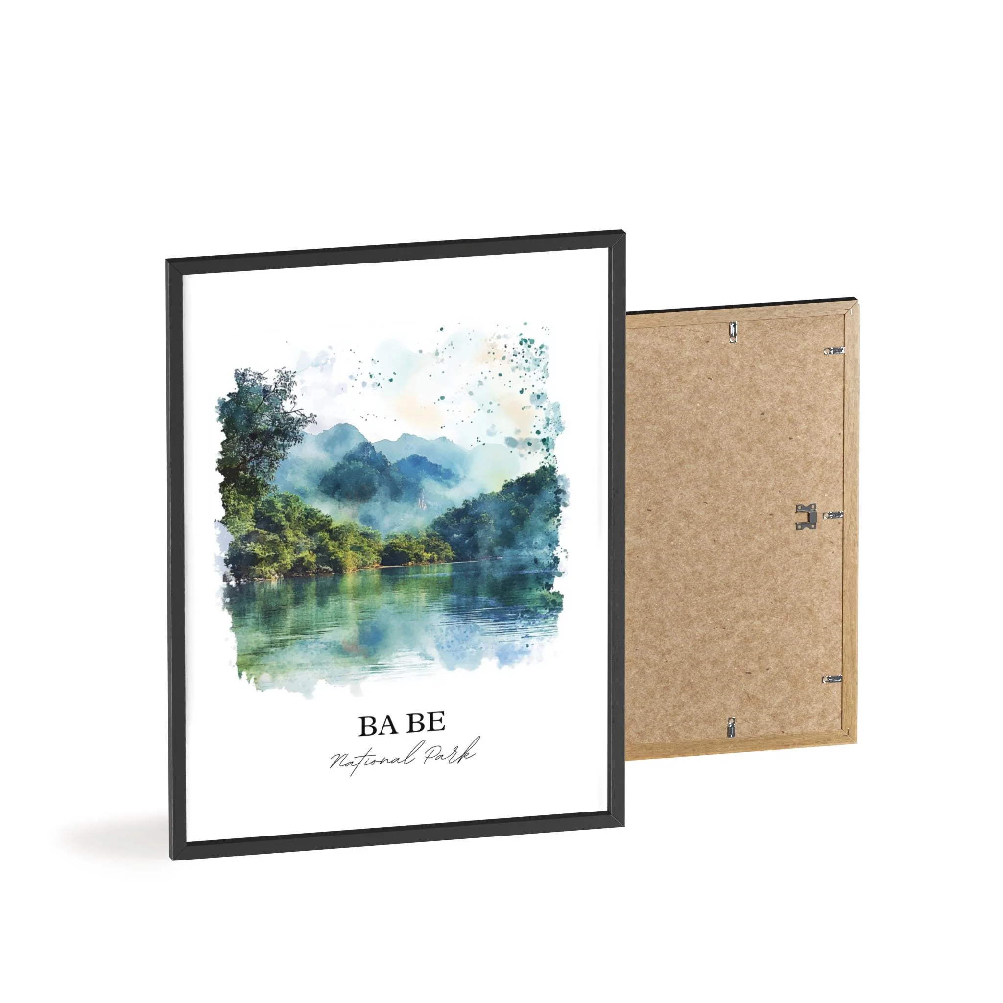 Ba Be National Park, Vietnam – Watercolor Art Print - Image 8