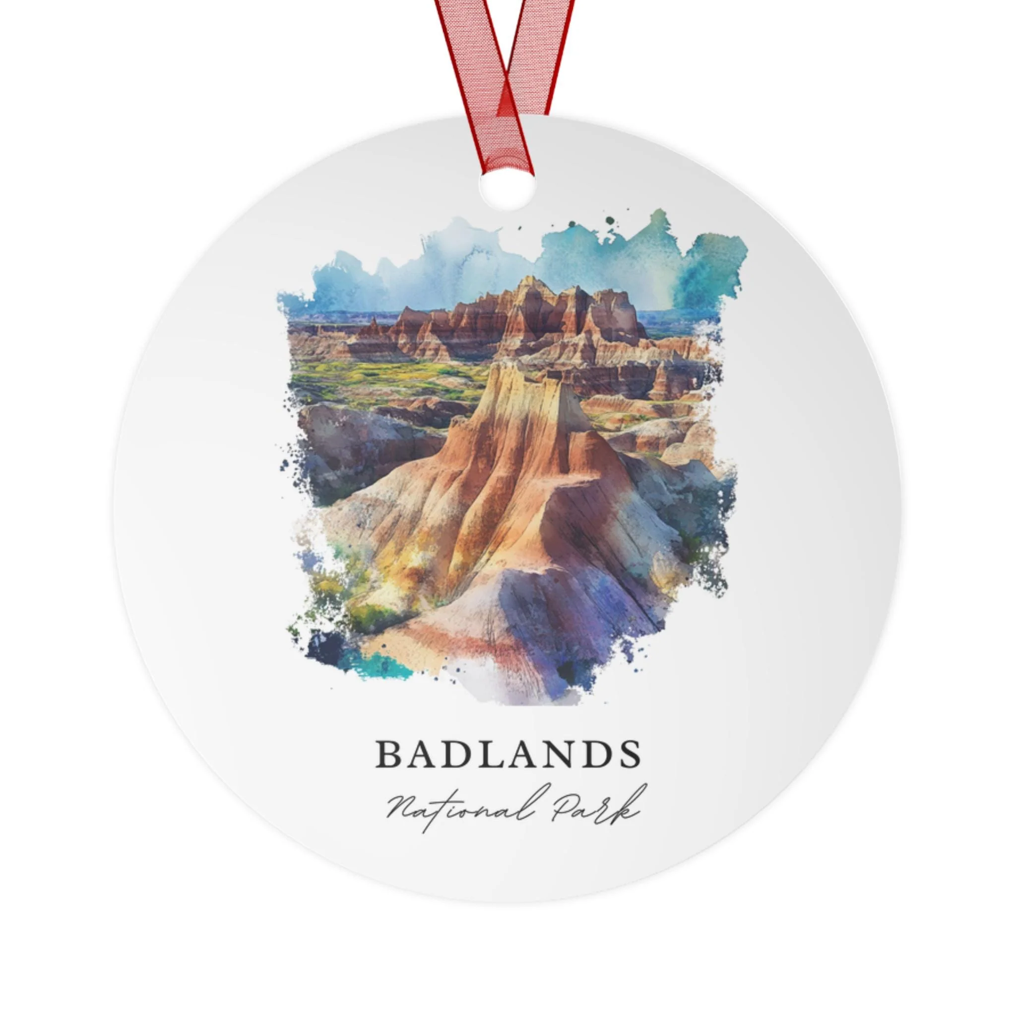 Badlands National Park Christmas Ornament