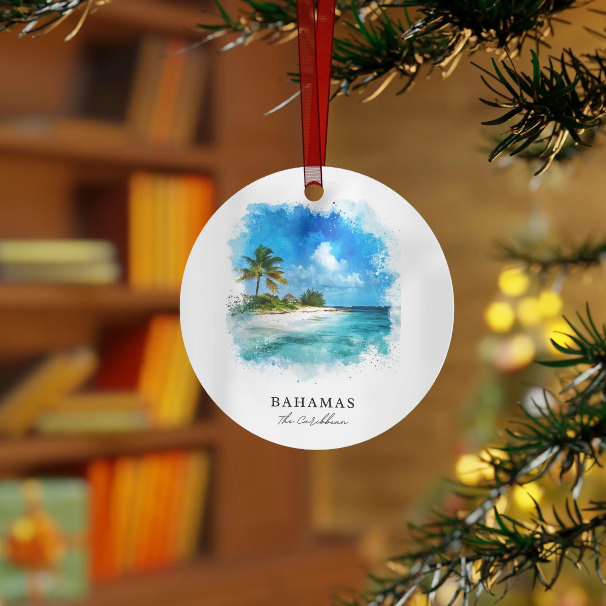 Bahamas, Caribbean Christmas Ornament - Image 3