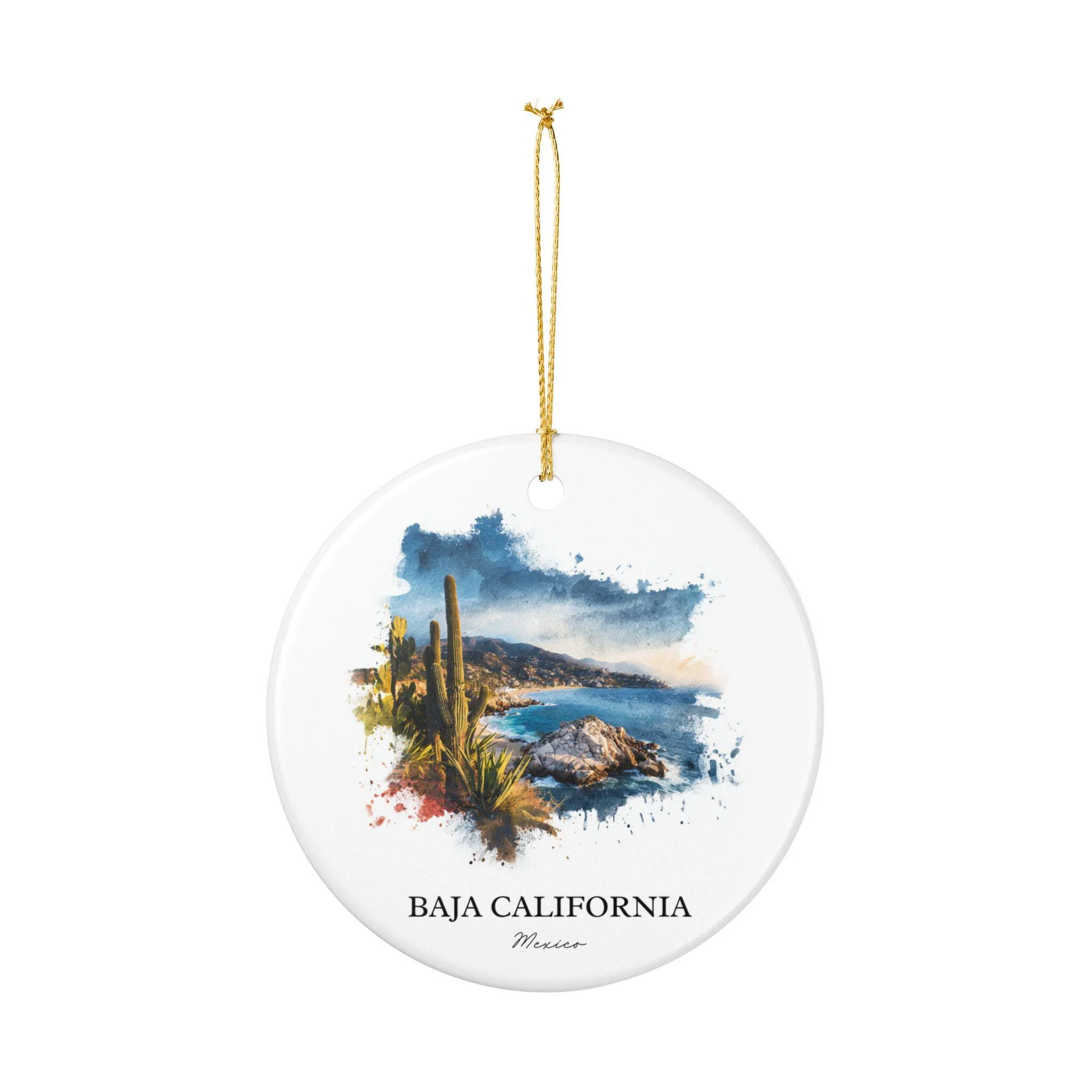 Baja California Ornament: Unique Baja California Souvenir, Mexico Xmas Decor, and Authentic Cabo San Lucas Gift - Image 2
