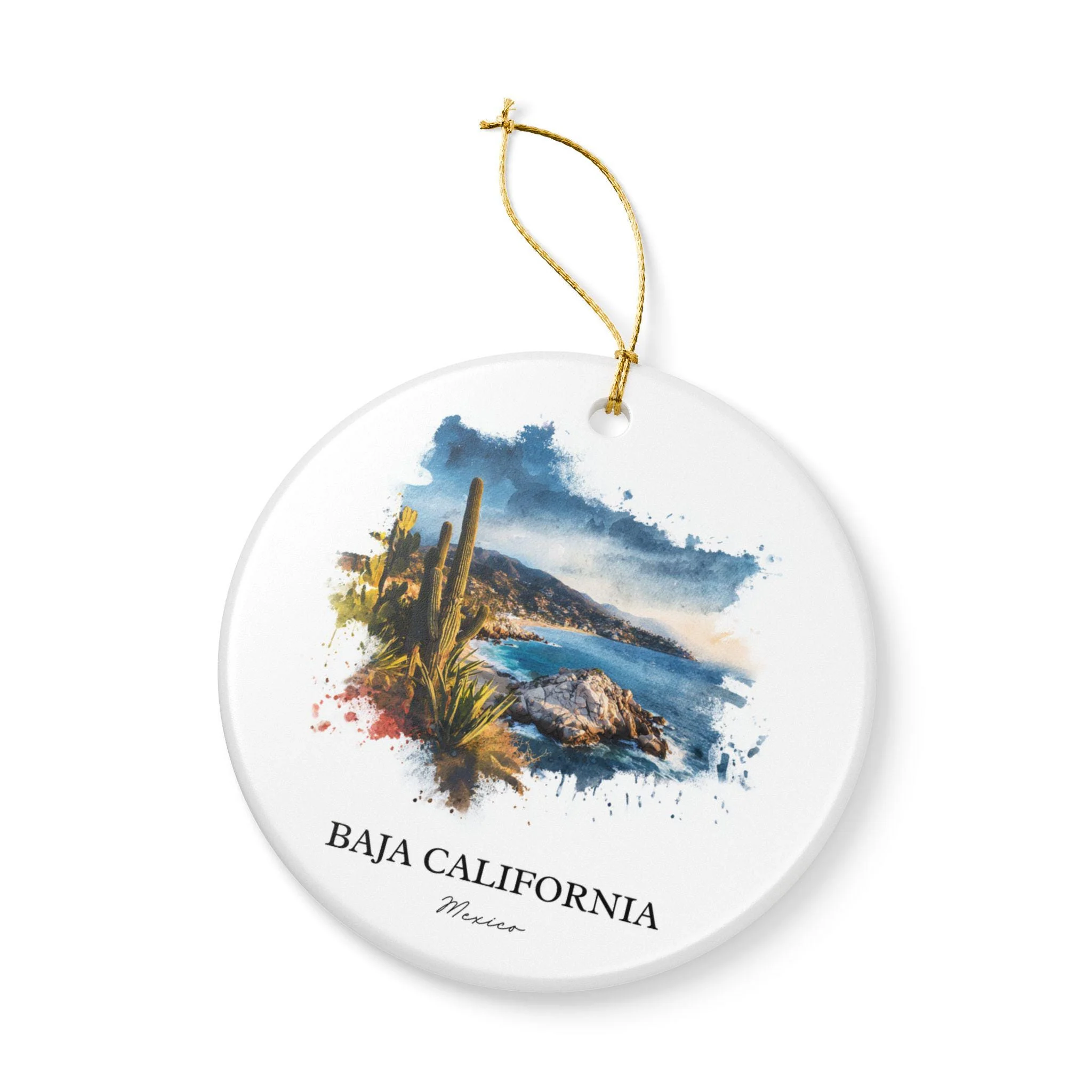 Baja California Ornament: Unique Baja California Souvenir, Mexico Xmas Decor, and Authentic Cabo San Lucas Gift - Image 3