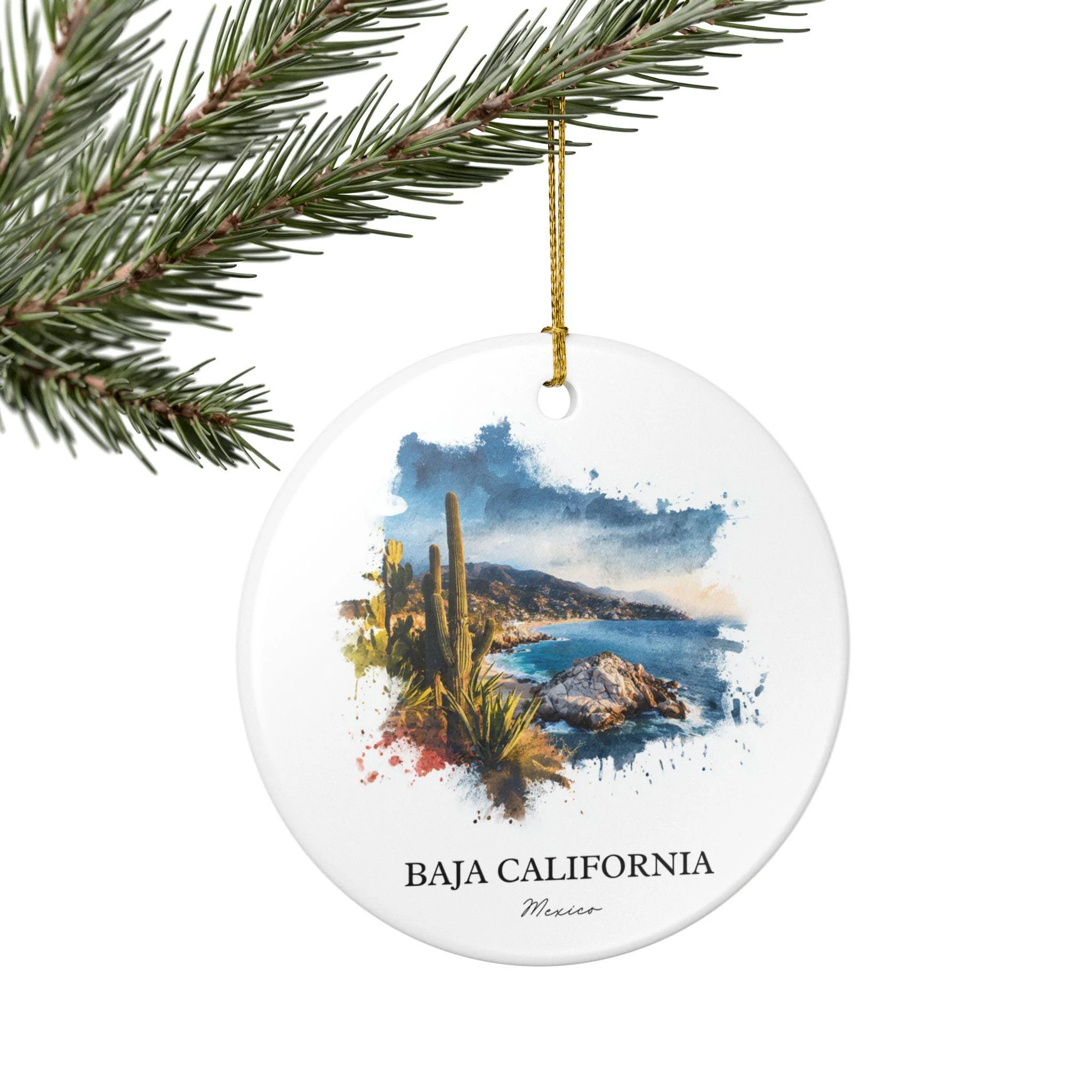 Baja California Ornament: Unique Baja California Souvenir, Mexico Xmas Decor, and Authentic Cabo San Lucas Gift - Image 5
