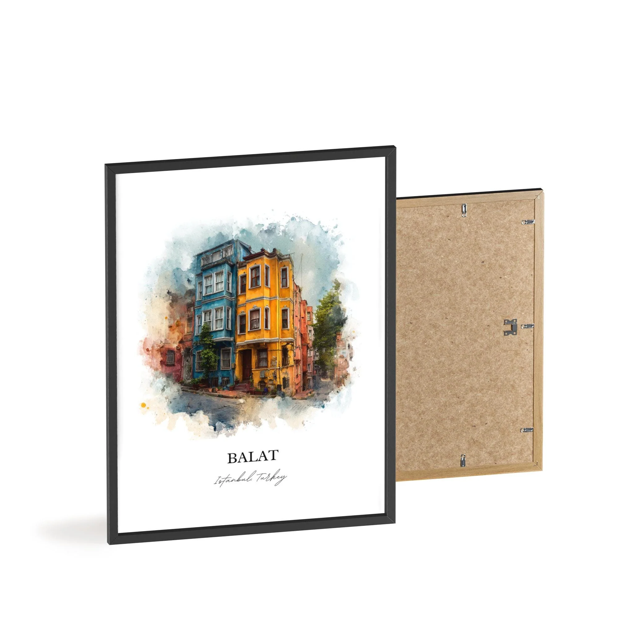 Istanbul, Turkey – Watercolor Art Print - Image 2