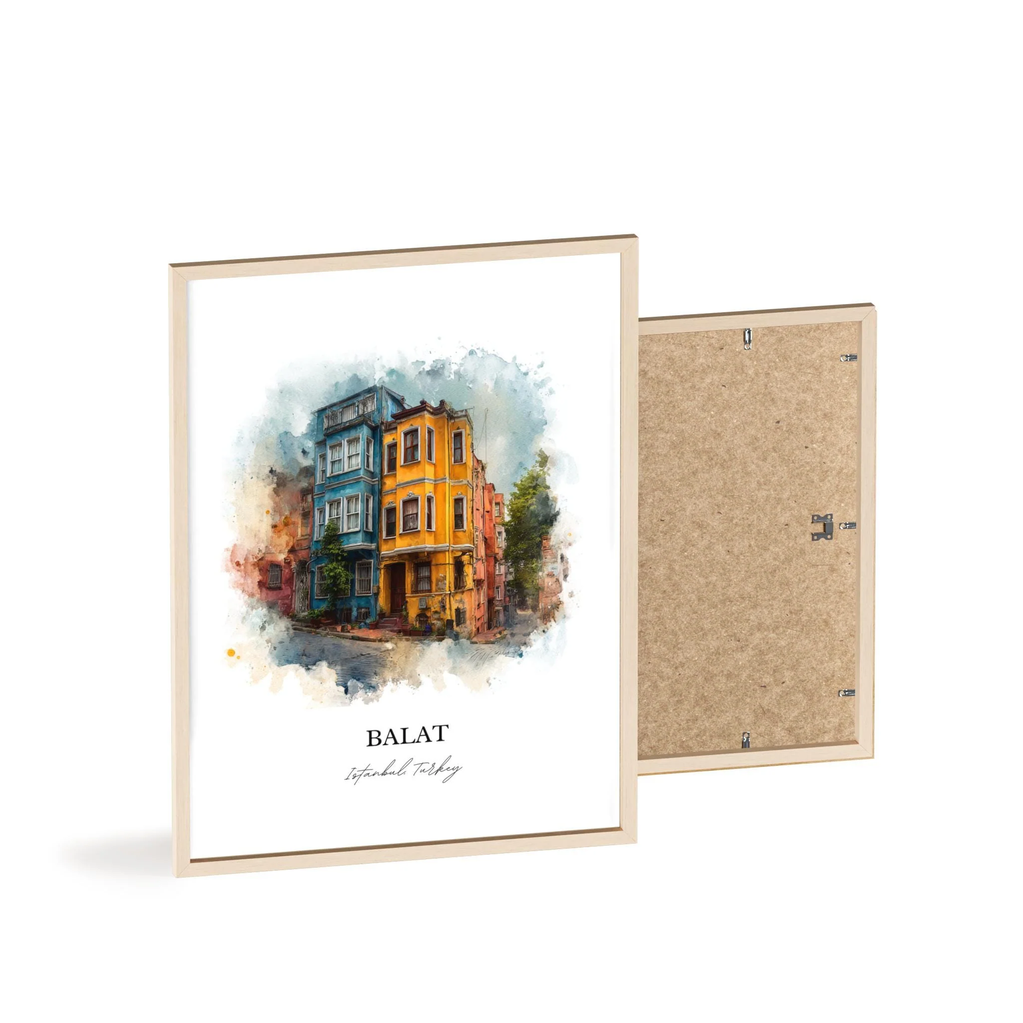 Istanbul, Turkey – Watercolor Art Print - Image 4