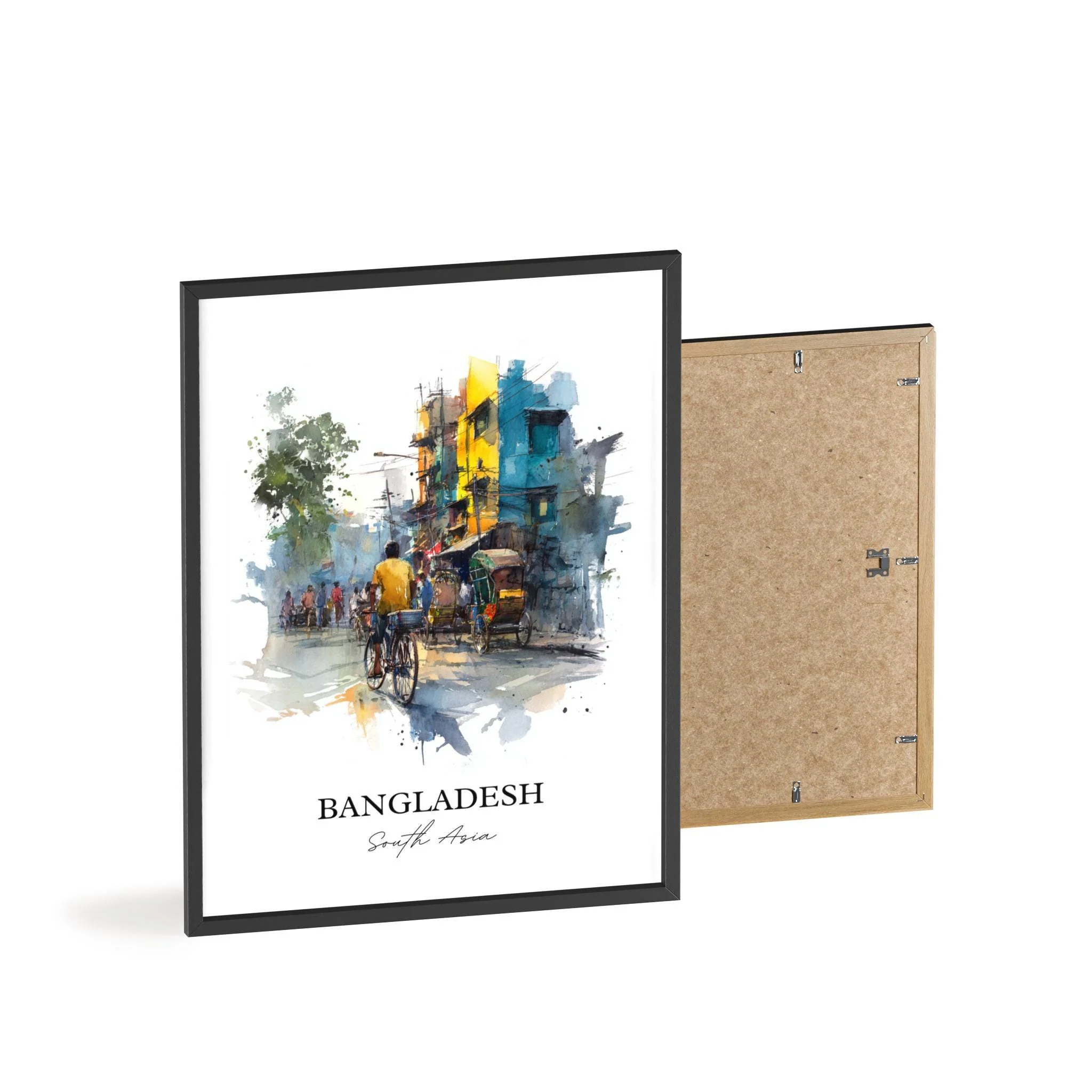 Bangladesh, Bangladesh – Watercolor Art Print - Image 8