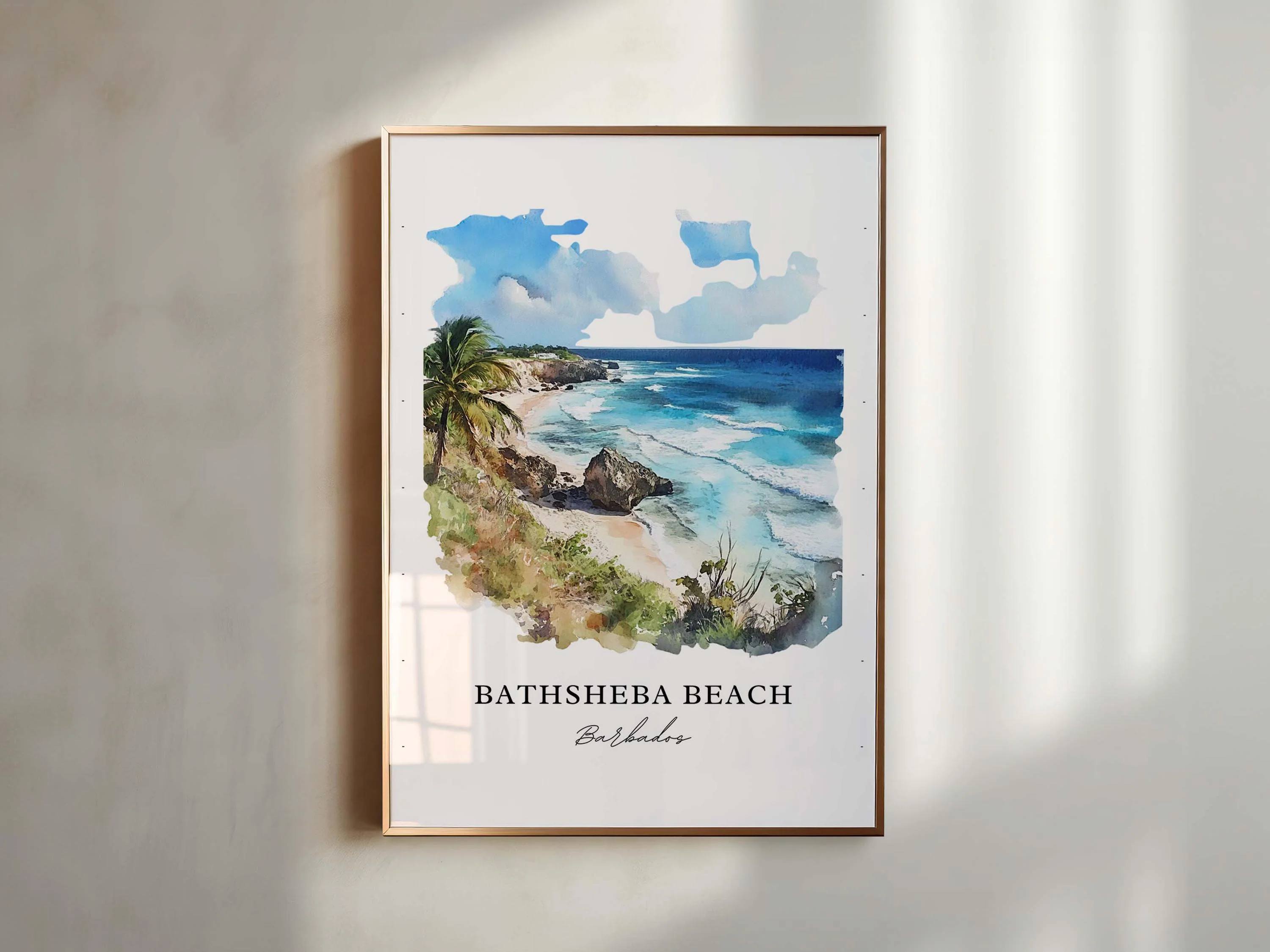 Bathsheba, Aruba – Watercolor Art Print - Image 4