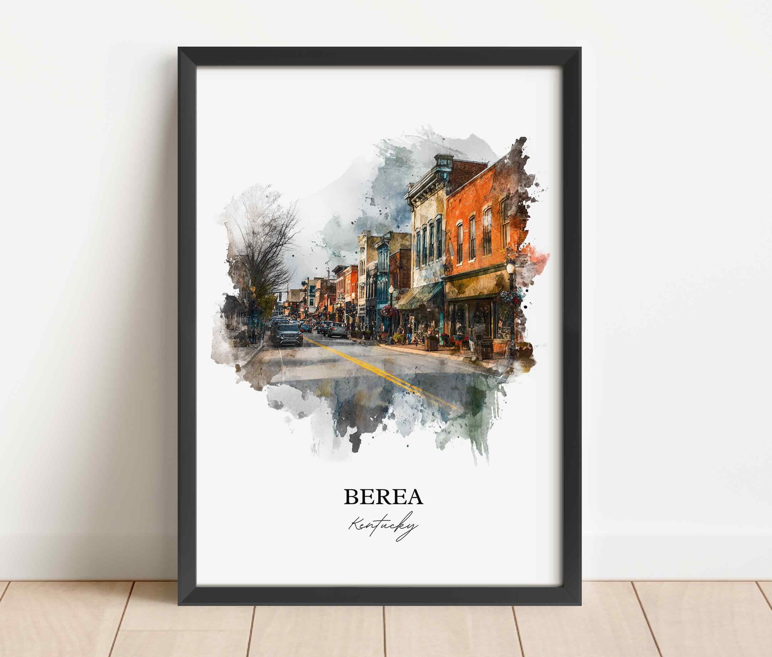 Berea, Kentucky – Watercolor Art Print - Image 6