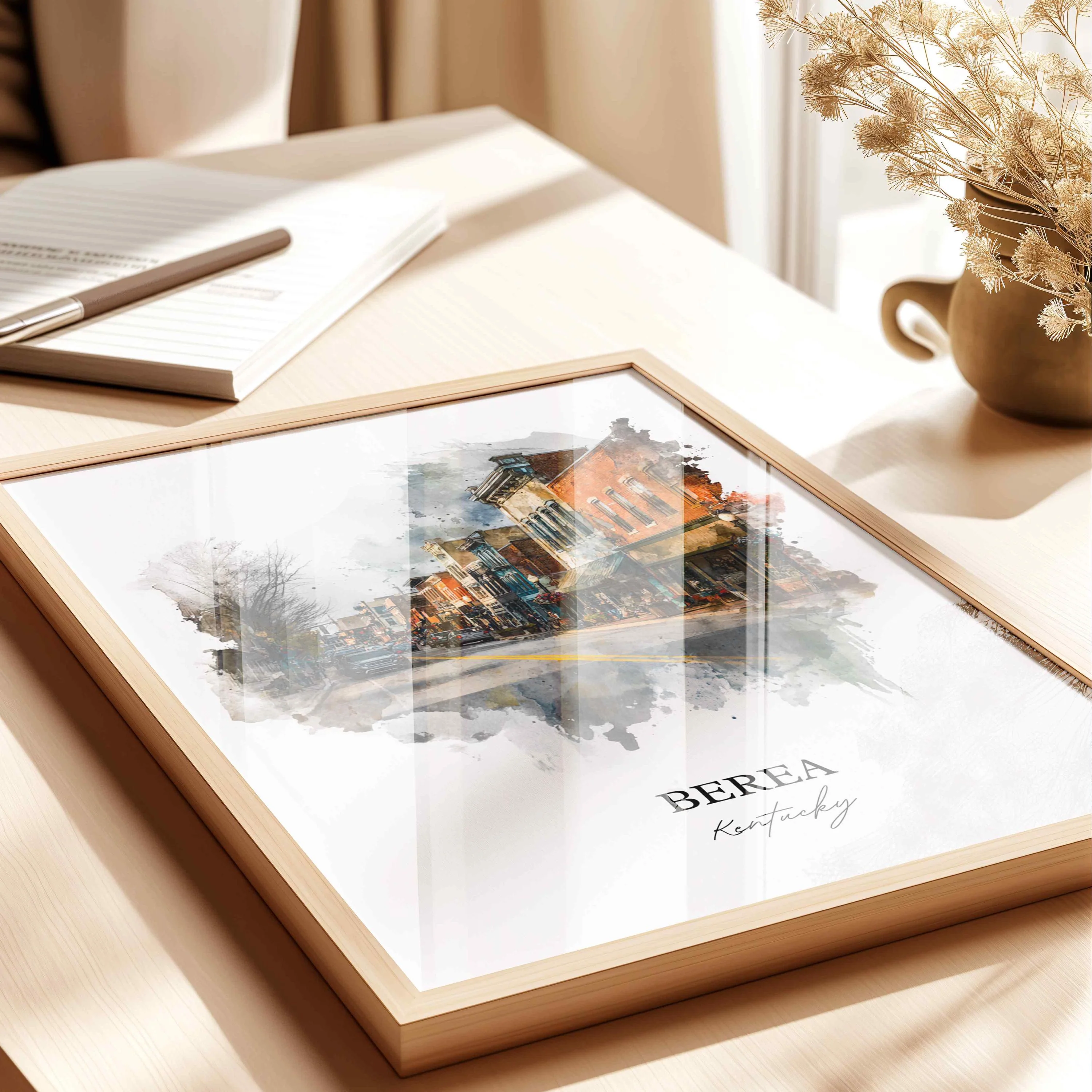Berea, Kentucky – Watercolor Art Print - Image 8
