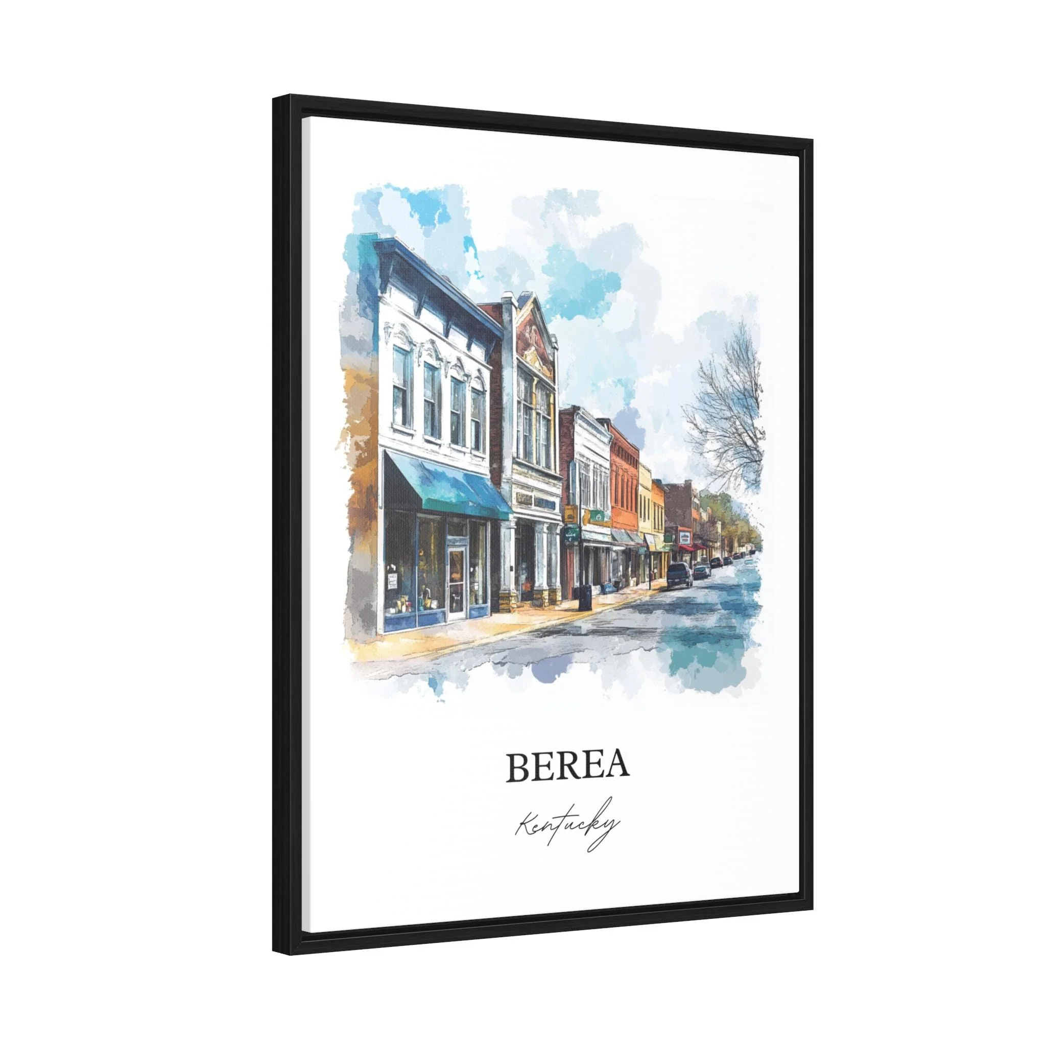 Berea, Kentucky, Kentucky – Watercolor Art Print - Image 8