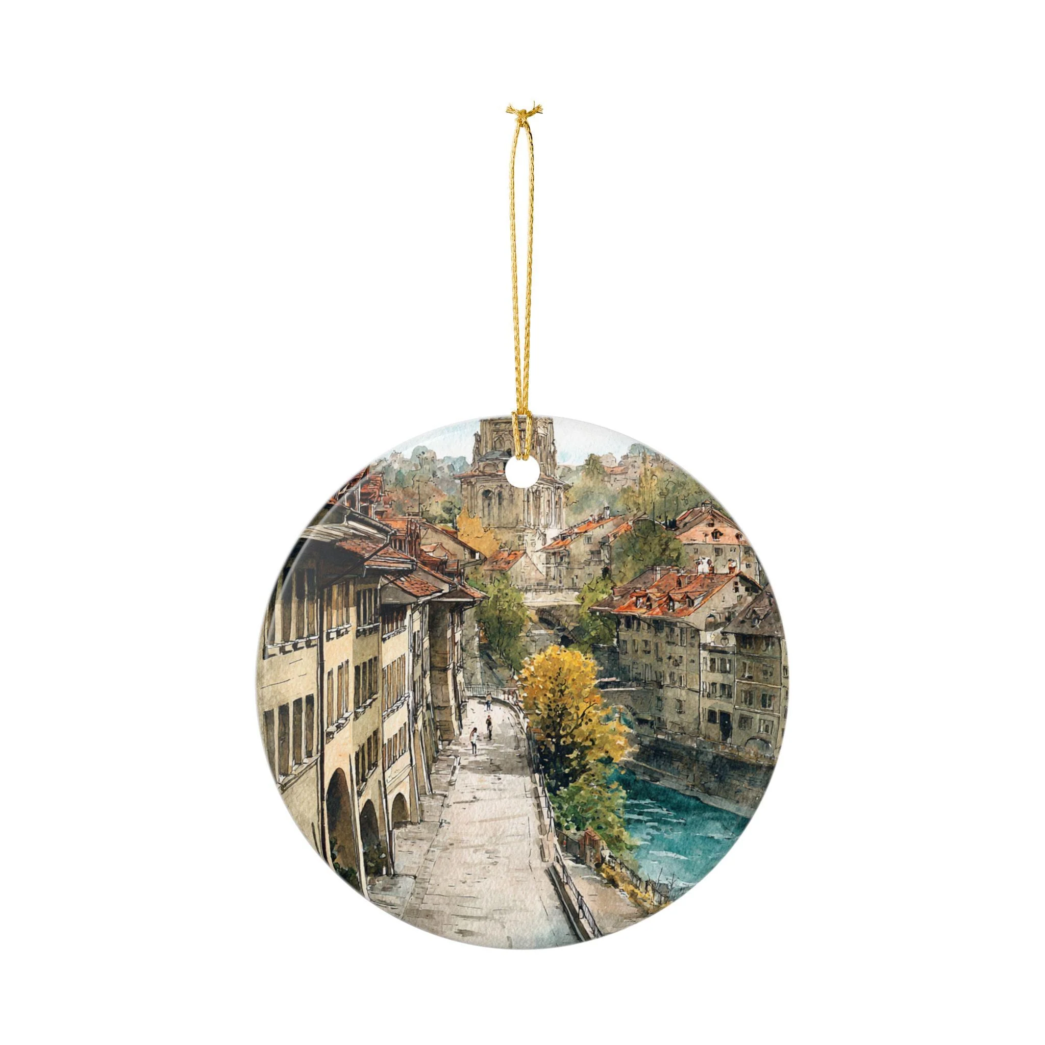Bern Switzerland Ornament: Unique Bern Souvenir, Bern Xmas Decor, and Authentic Bern Switzerland Gift - Image 2