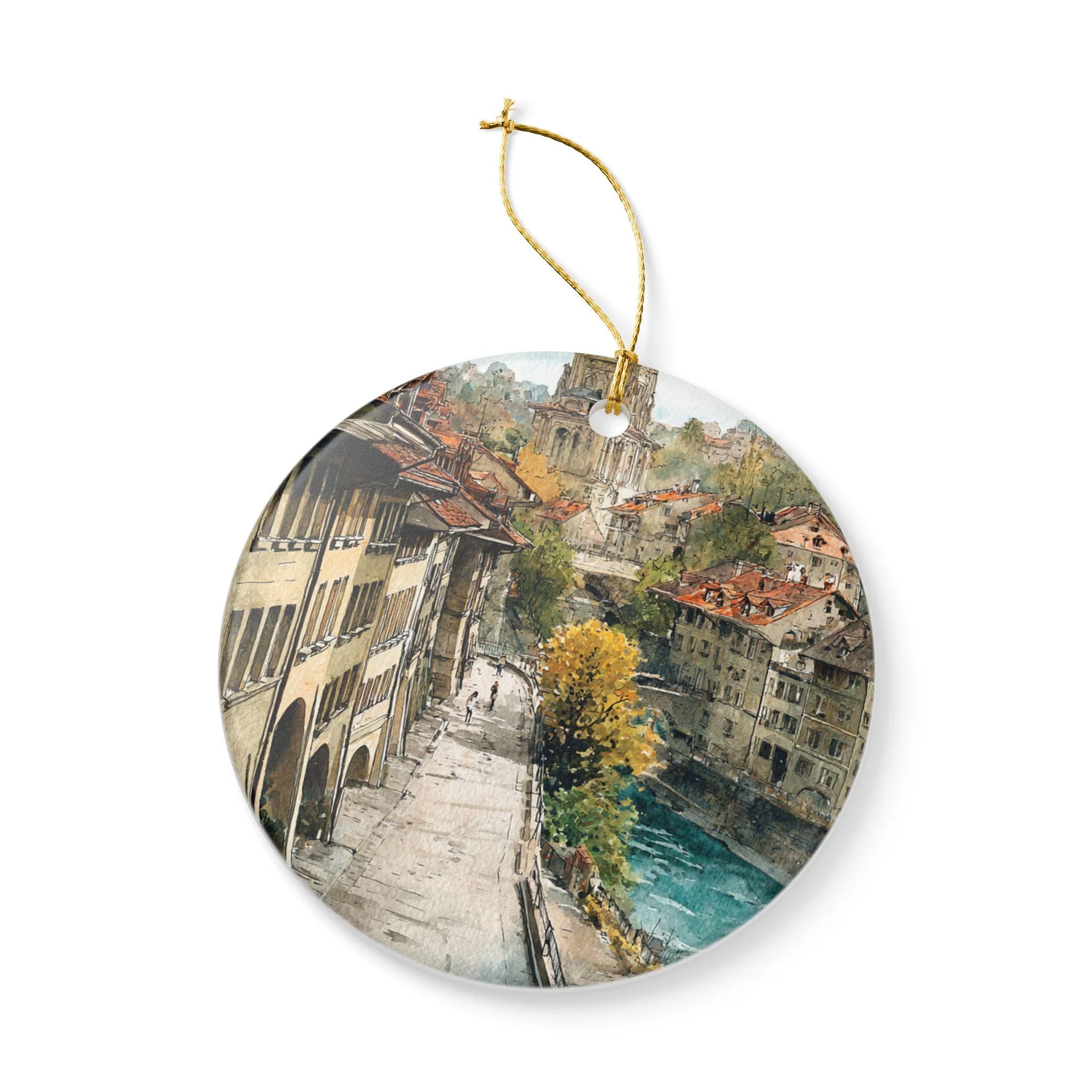 Bern Switzerland Ornament: Unique Bern Souvenir, Bern Xmas Decor, and Authentic Bern Switzerland Gift - Image 4