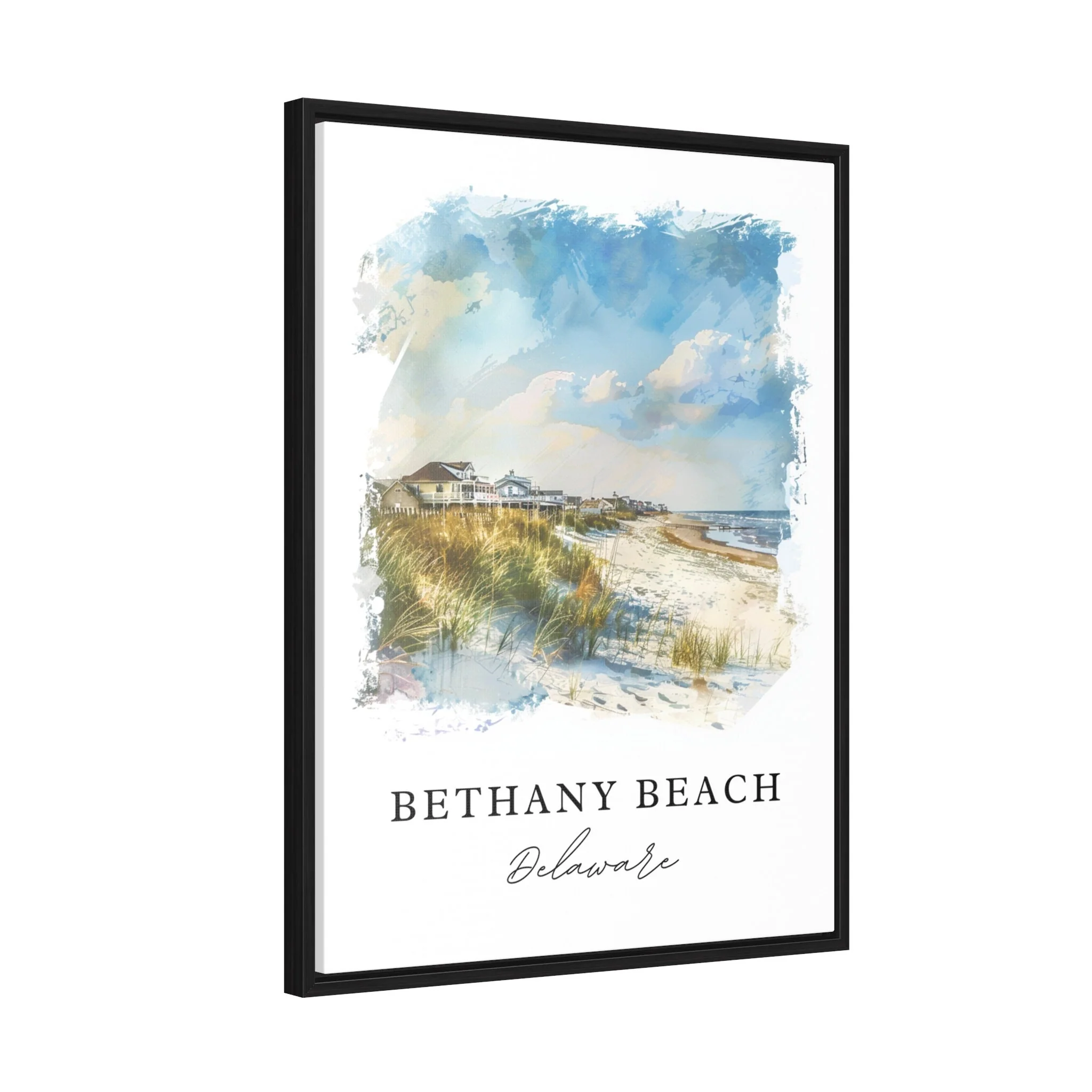 Bethany Beach, Delaware – Watercolor Art Print - Image 6