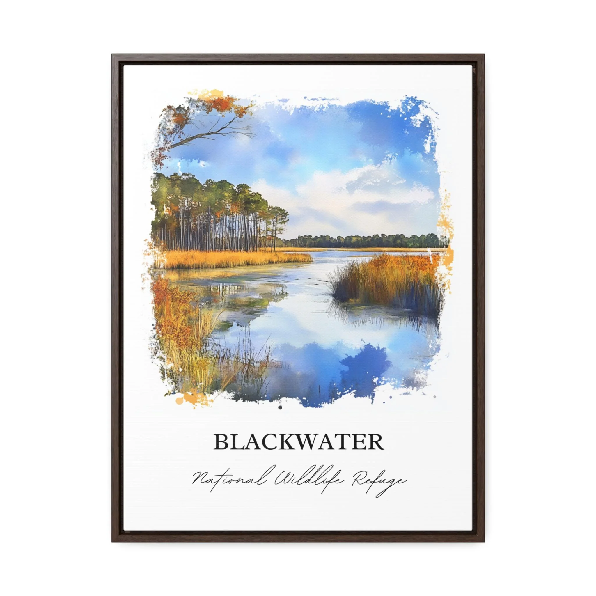 Cambridge, Maryland, USA – Watercolor Art Print - Image 7