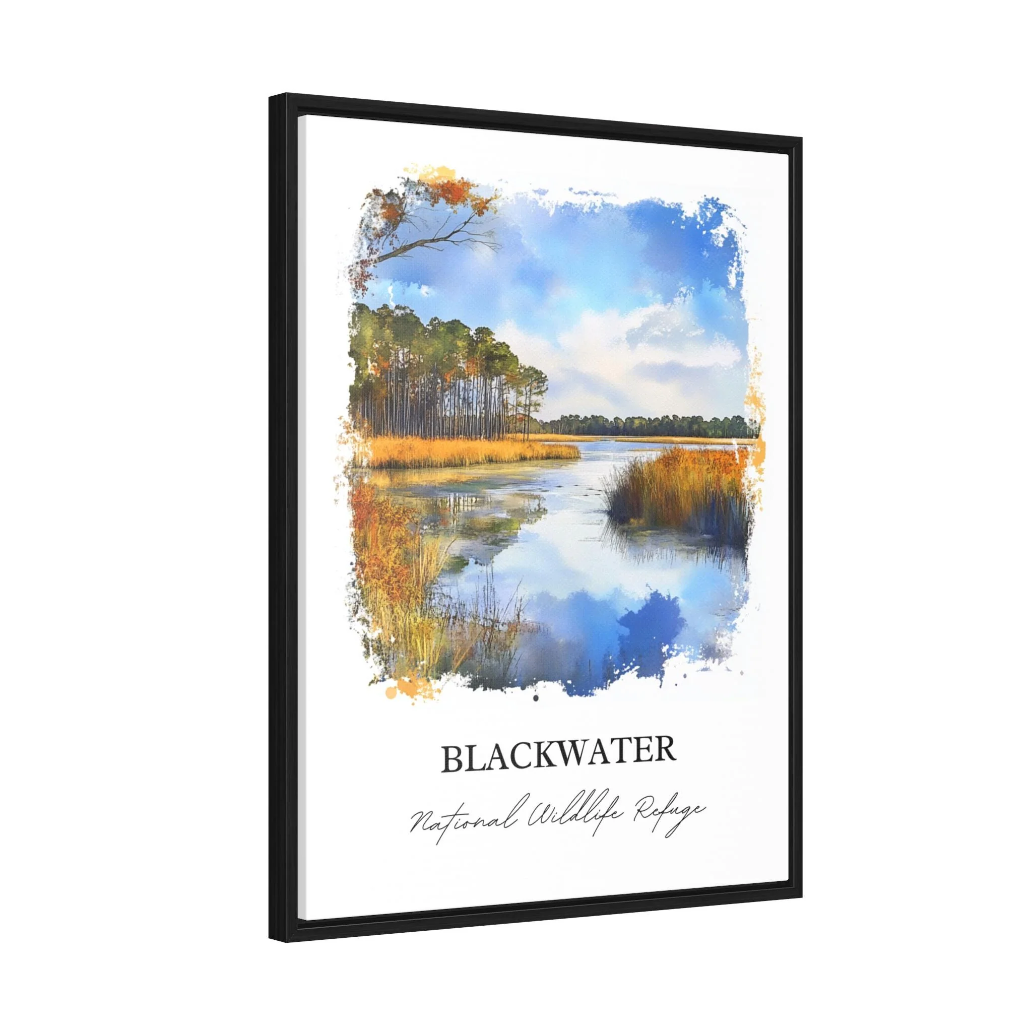 Cambridge, Maryland, USA – Watercolor Art Print - Image 8