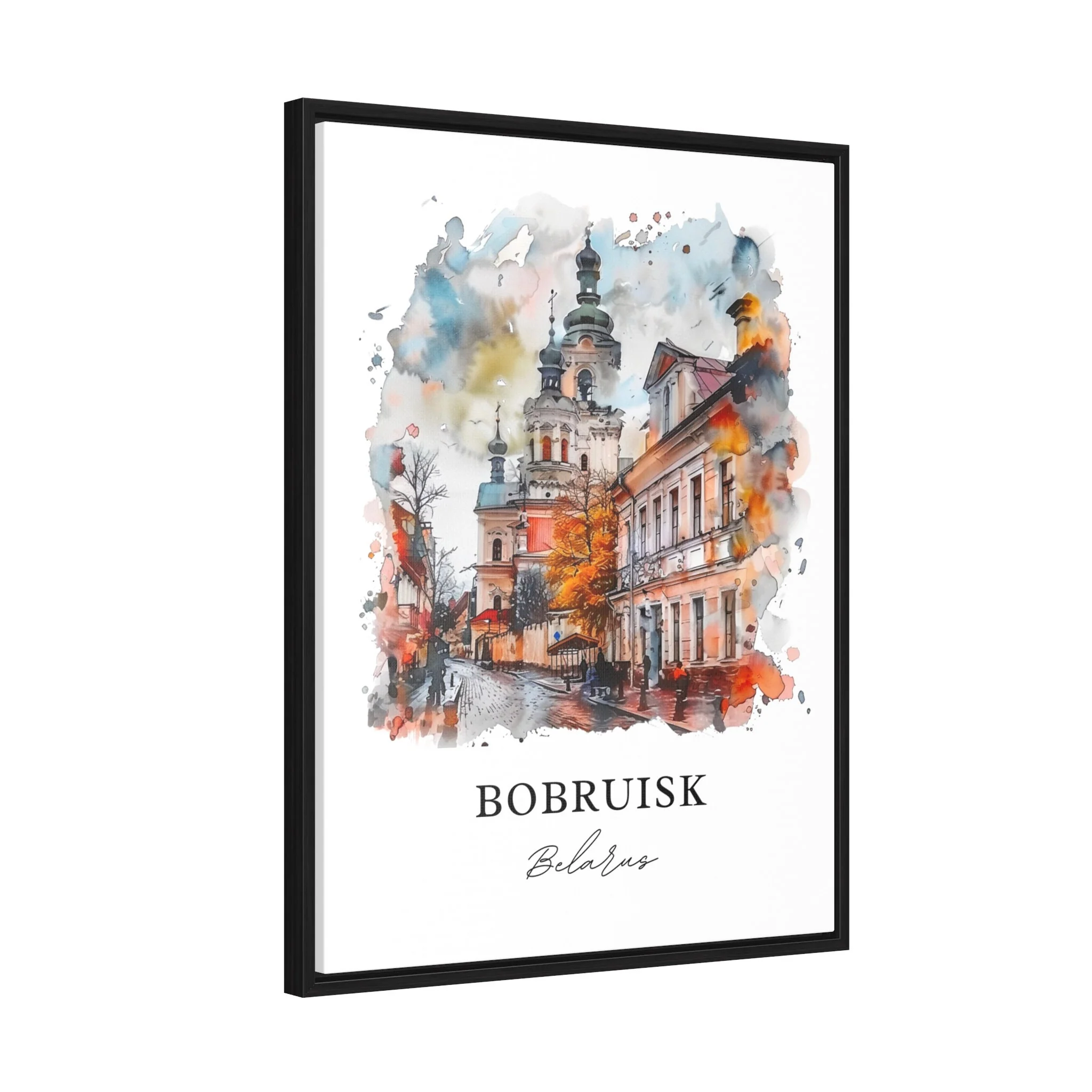 Bobruisk, Belarus – Watercolor Art Print - Image 6