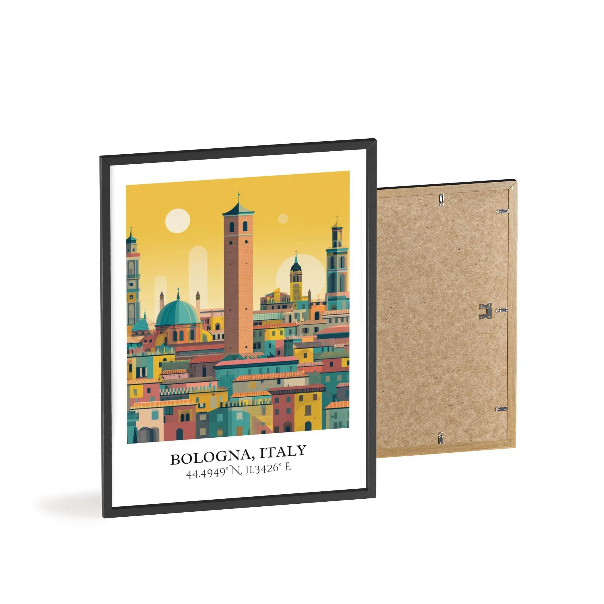 Bologna, Italy – Watercolor Art Print - Image 8