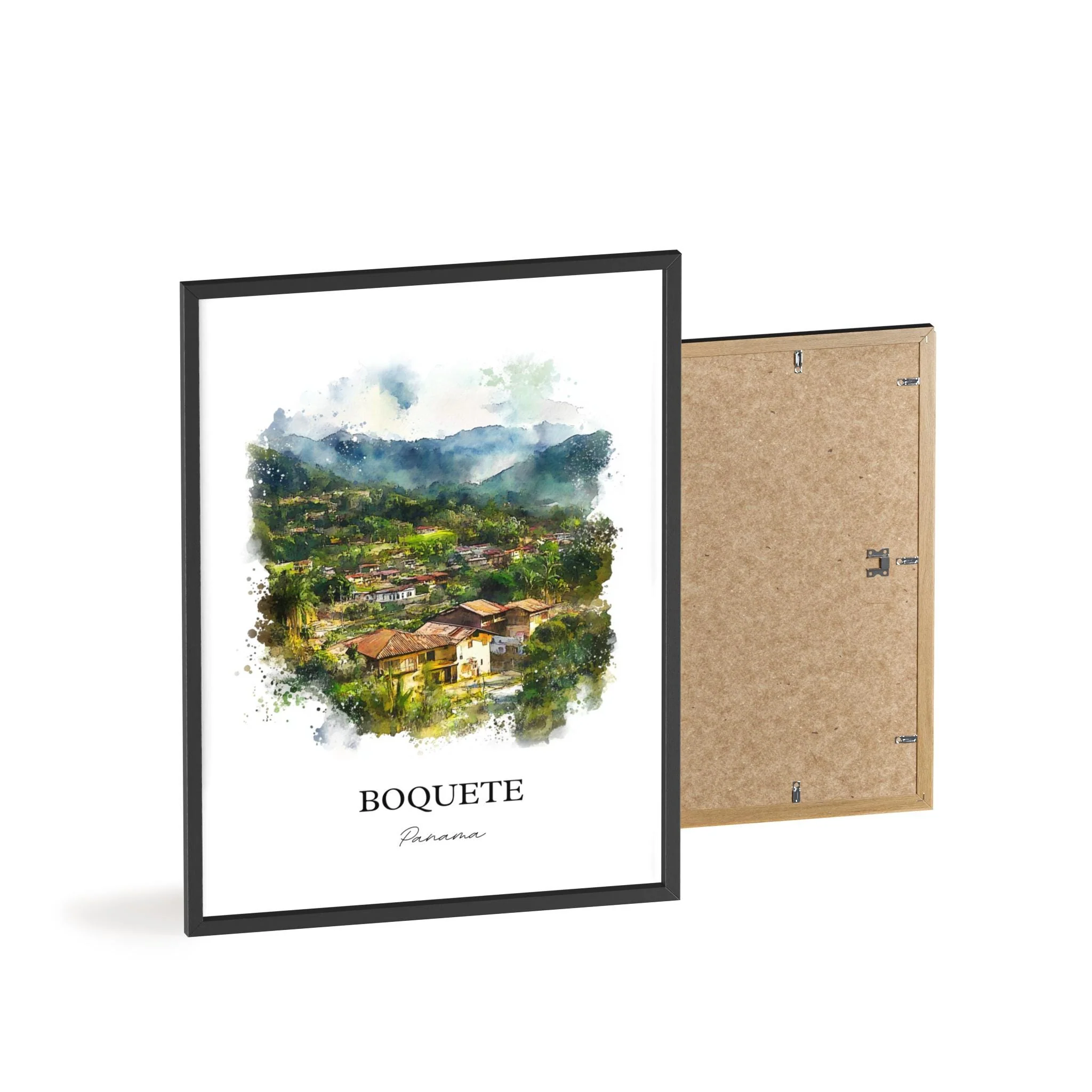 Boquete, Panama – Watercolor Art Print - Image 8