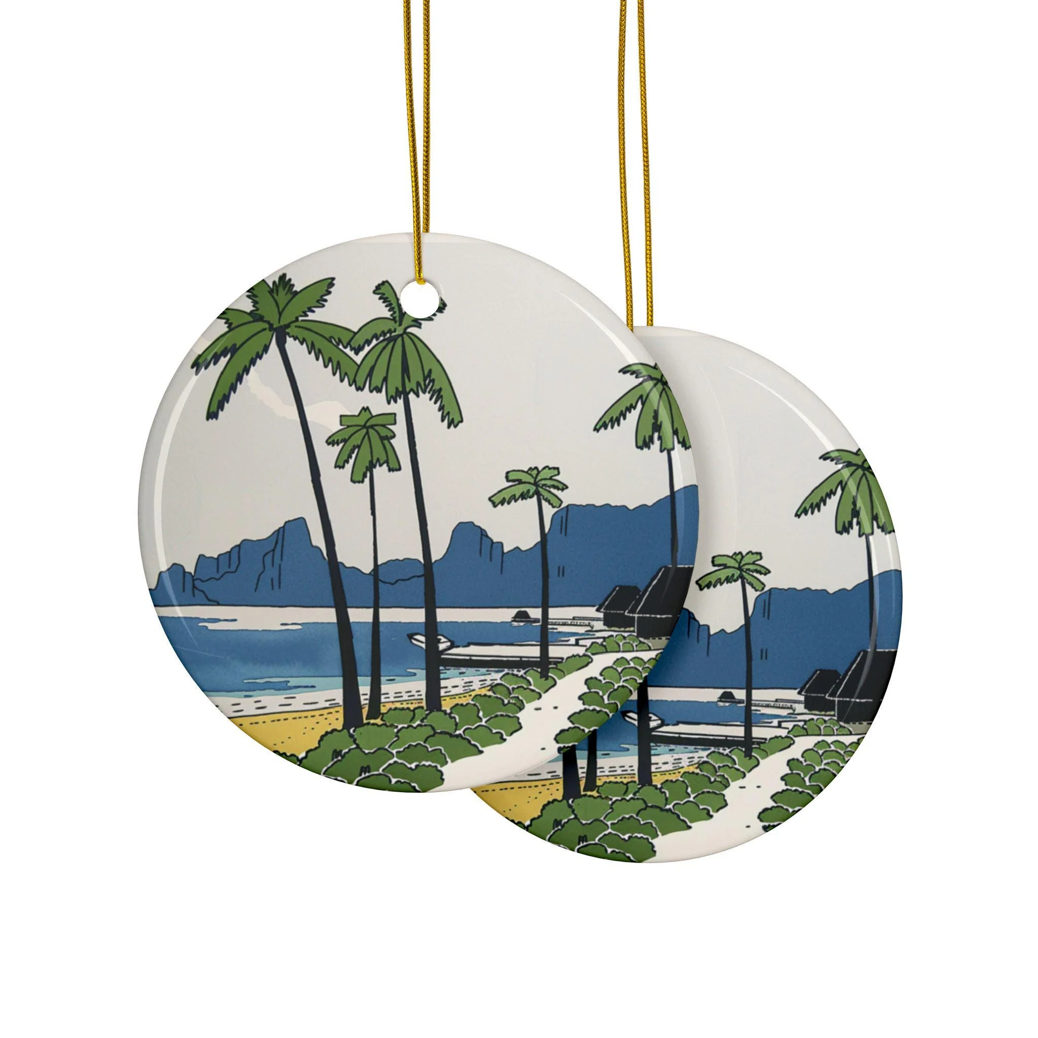 Bora Bora Ornament: Unique Bora Bora Souvenir, French Polynesia Decor, and Authentic French Polynesian Gift - Image 3