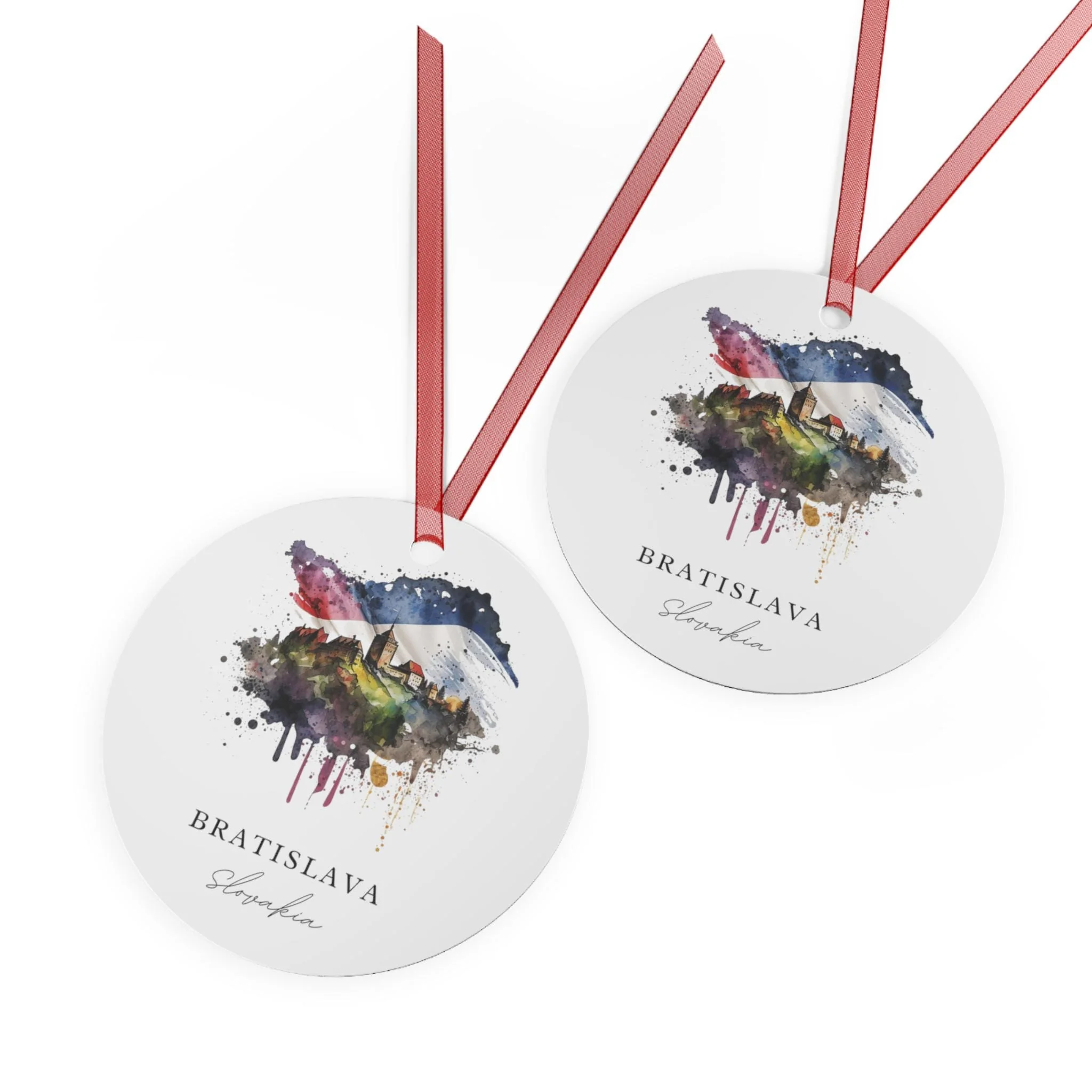 Bratislava Slovakia Christmas Ornament - Image 2