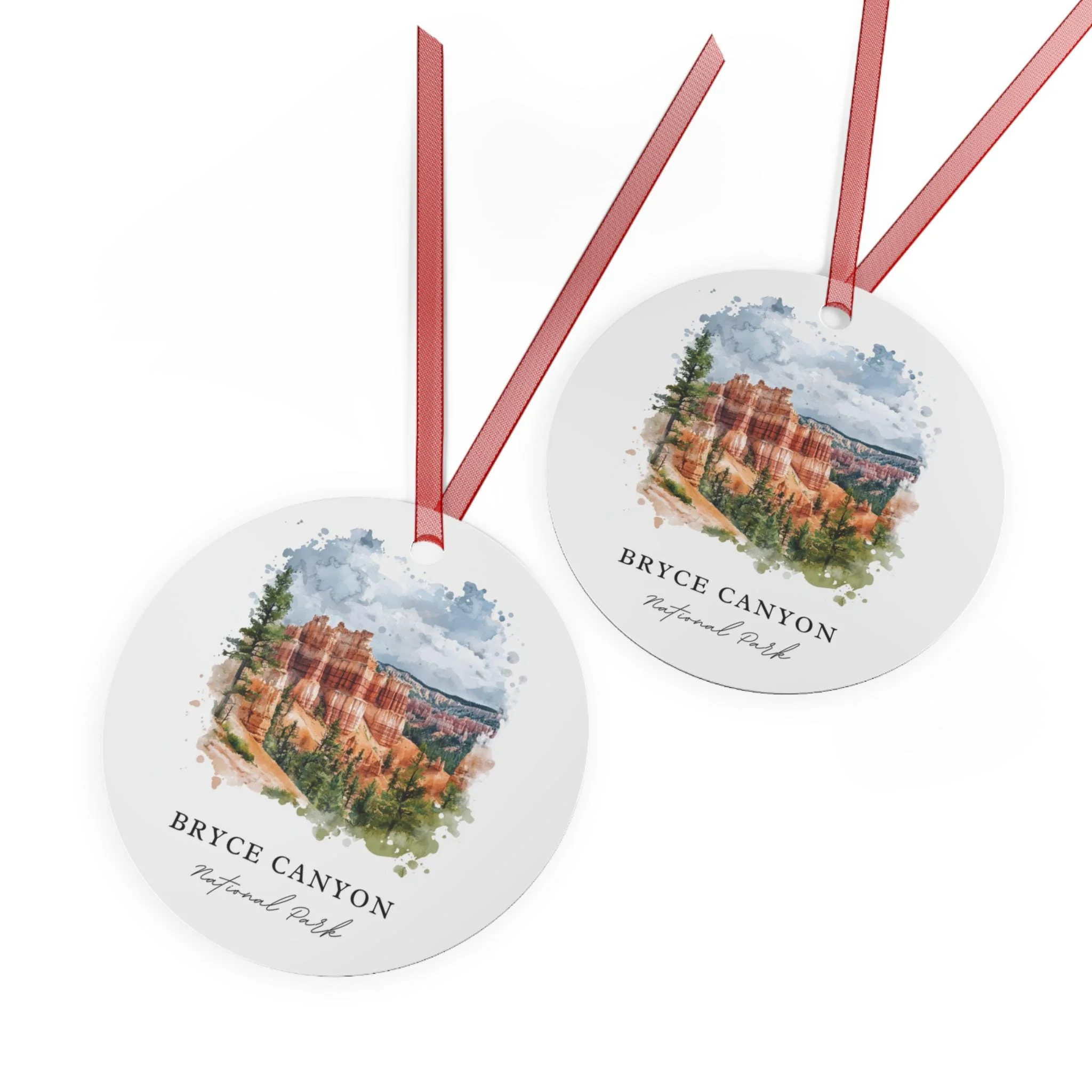 Bryce Canyon National Park Christmas Ornament - Image 2