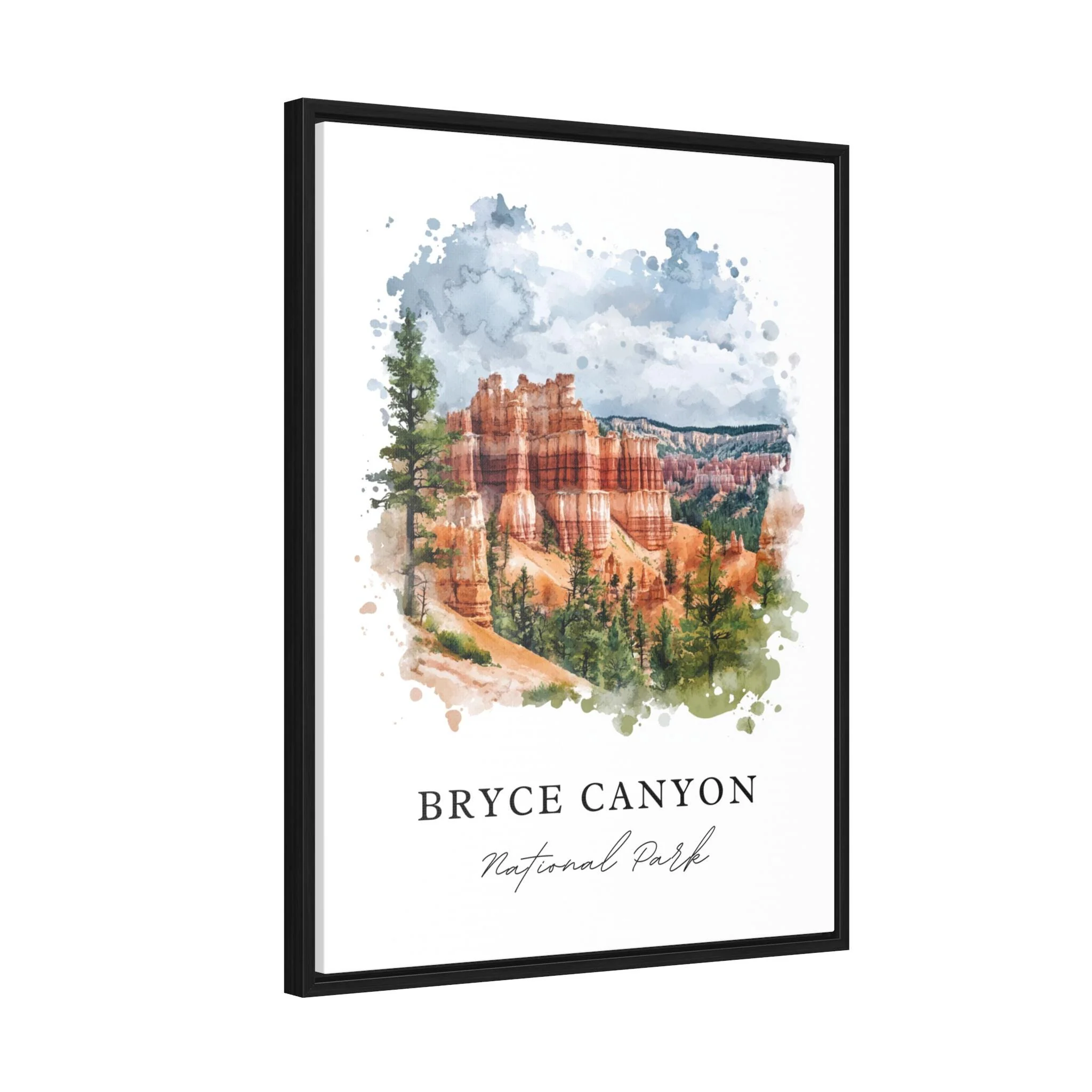 Bryce Canyon, Utah – Watercolor Art Print - Image 6