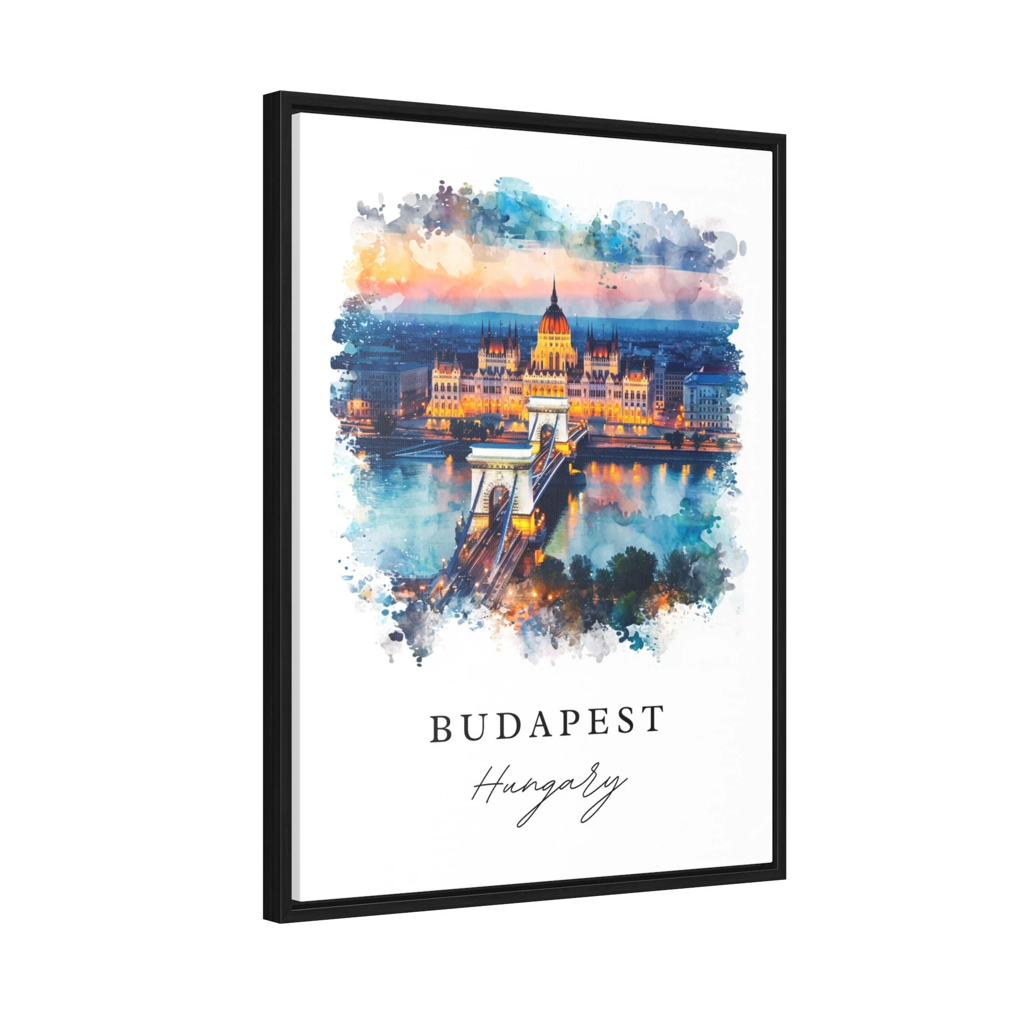 Budapest, Hungary – Watercolor Art Print - Image 7